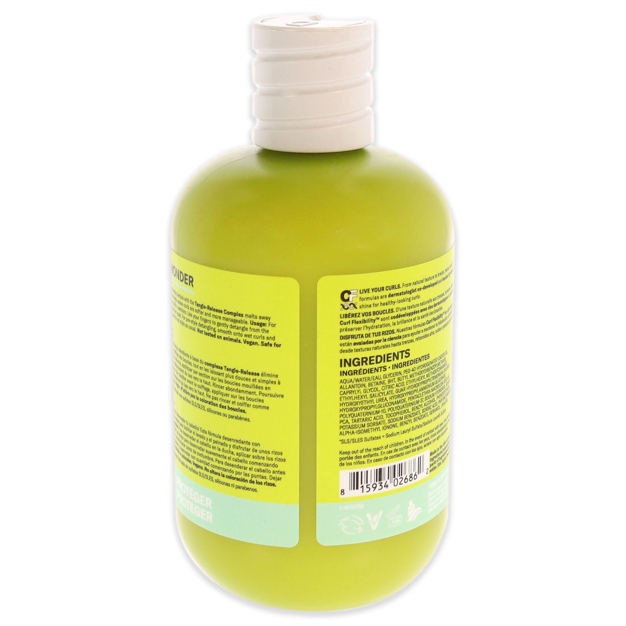 Wash Day Wonder Detangler - NP by DevaCurl for Unisex - 12 oz Detangler, See Description, alternate image number 2