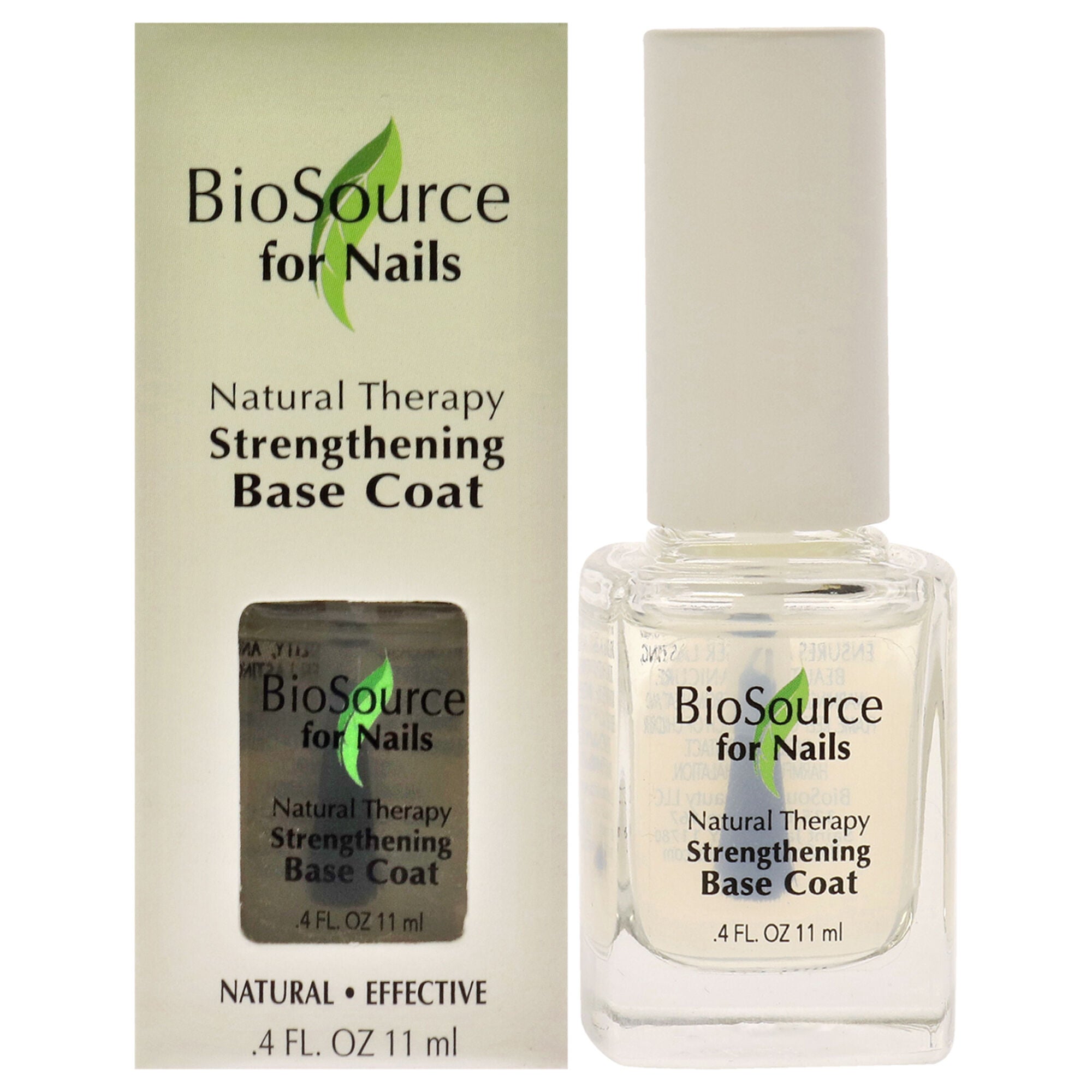 Natural Therapy Strengthening Base Coat by BioSource for Women - 0.4 oz Nail Treatment, , alternate image number 5