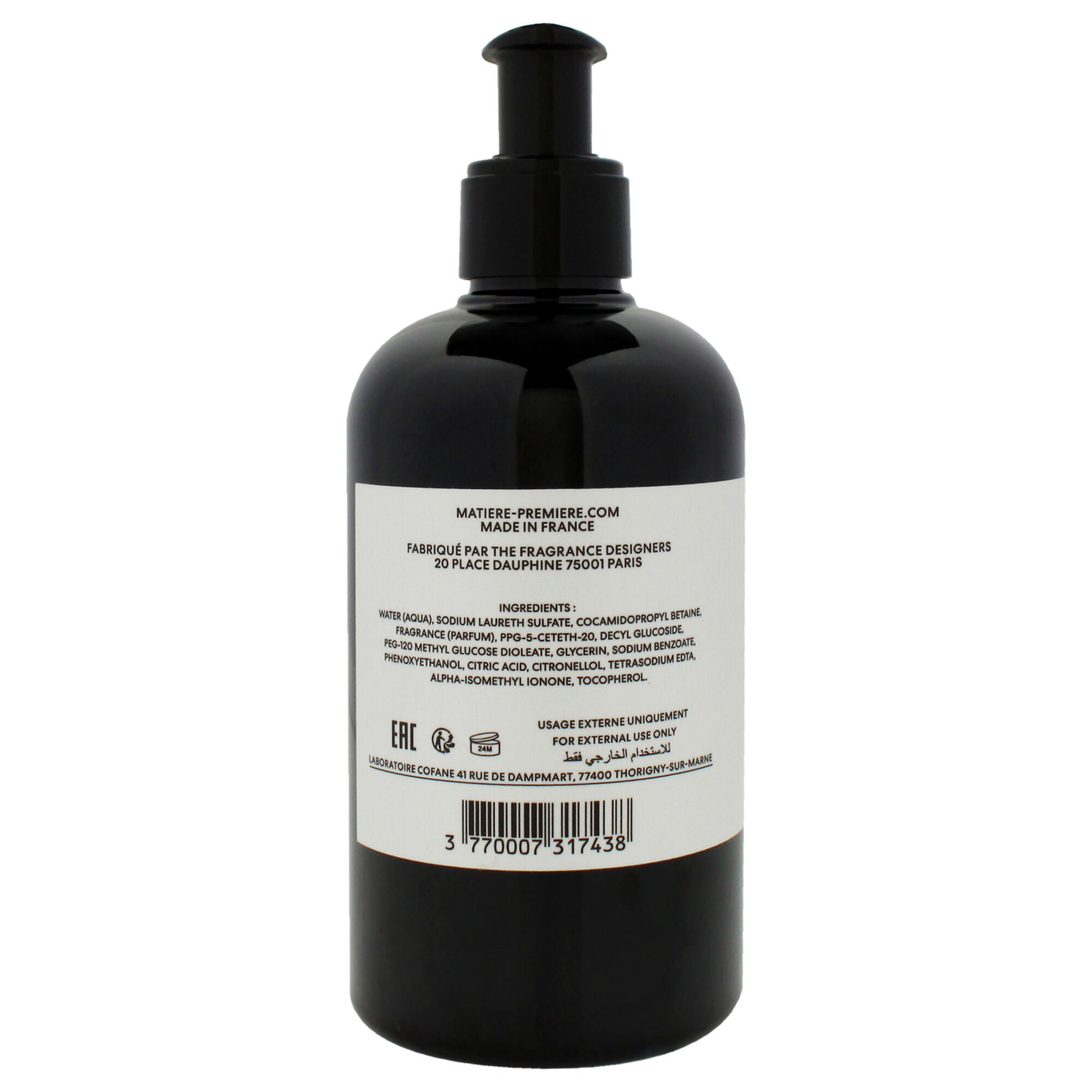 Hand and Body Wash - Radical Rose by Matiere Premiere for Unisex - 10.14 oz Body Wash, See Description, alternate image number 1