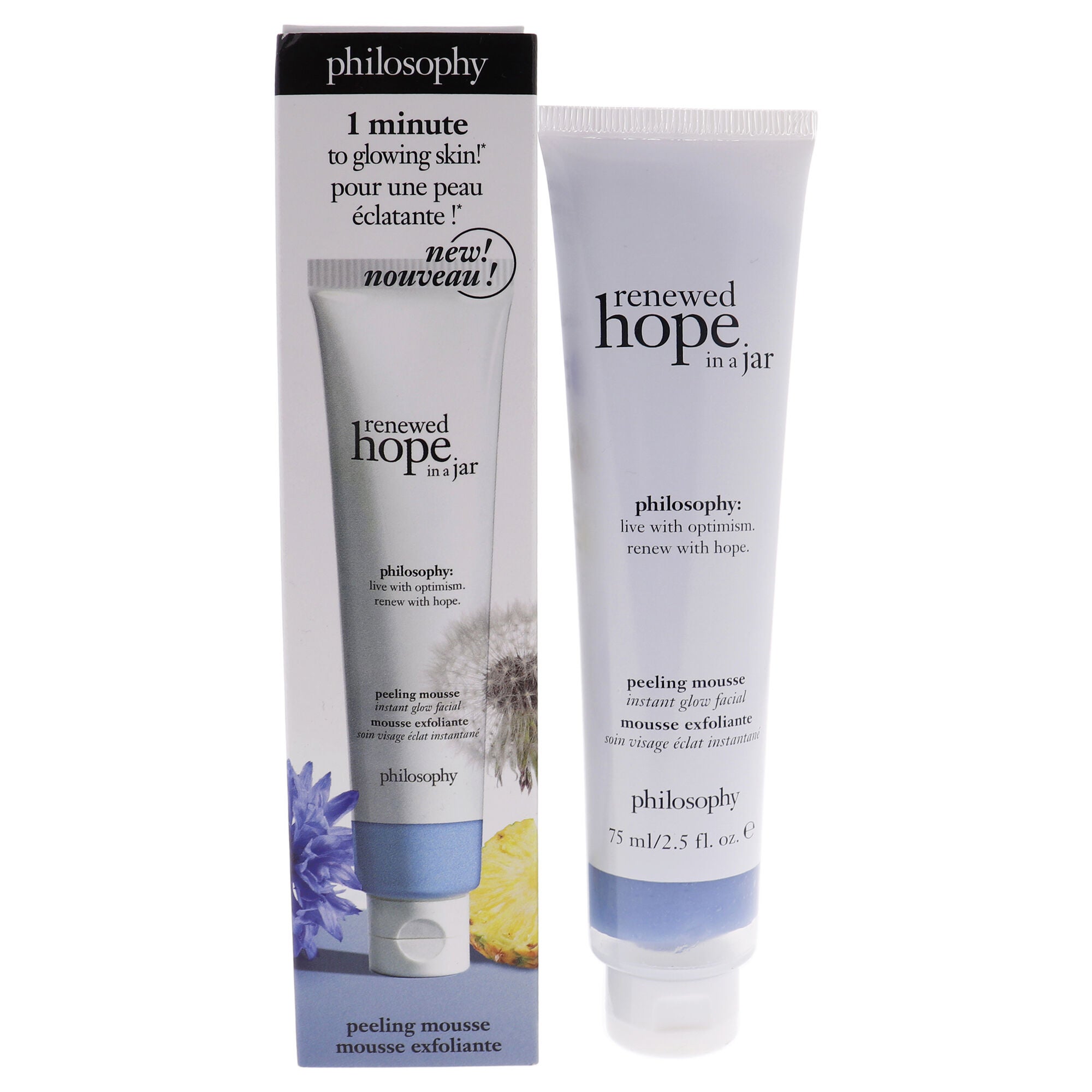 Renewed Hope In A Jar Peeling Mousse by Philosophy for Women - 2.5 oz Exfoliator, , alternate image number 5