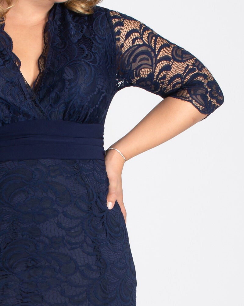 Screen Siren Lace Evening Gown