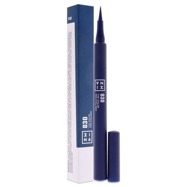 The Color Pen Eyeliner - 830 Navy blue by 3INA for Women - 0.034 oz Eyeliner, , alternate image number 6