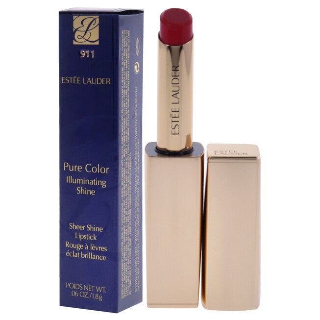 Pure Color Illuminating Shine Lipstick - 911 Little Legend by Estee Lauder for Women - 0.06 oz Lipstick, See Description, alternate image number 3