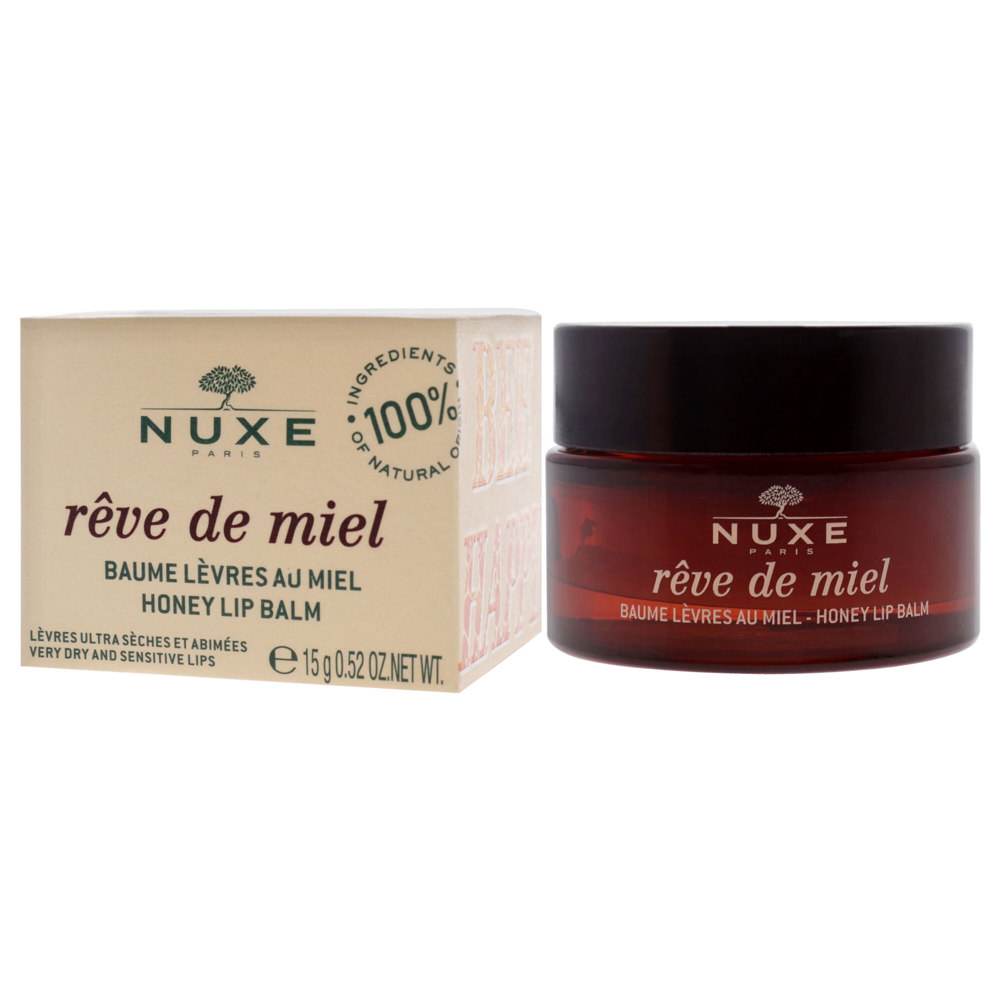 Reve De Miel - Ultra Nourishing Lip Balm by Nuxe for Unisex - 0.52 oz Lip Balm, , alternate image number 7