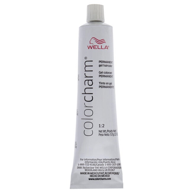 Color Charm Permanent Hair Color Gel - 5RV 507 Burgundy by Wella for Unisex - 2 oz Hair Color, NA, alternate image number null