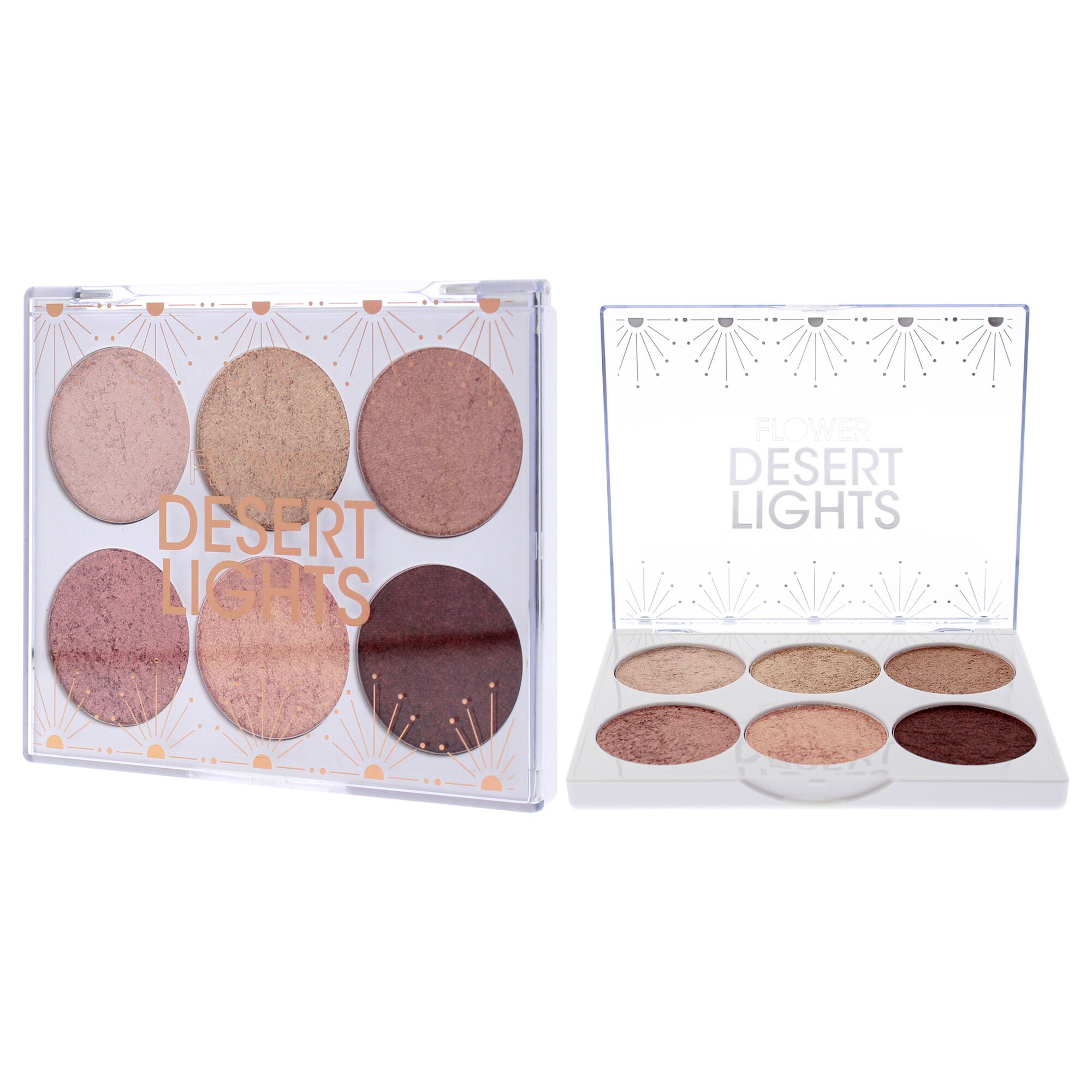 Desert Lights Shadow Palette by Flower Beauty for Women - 0.7 oz Palette, See Description, alternate image number 3