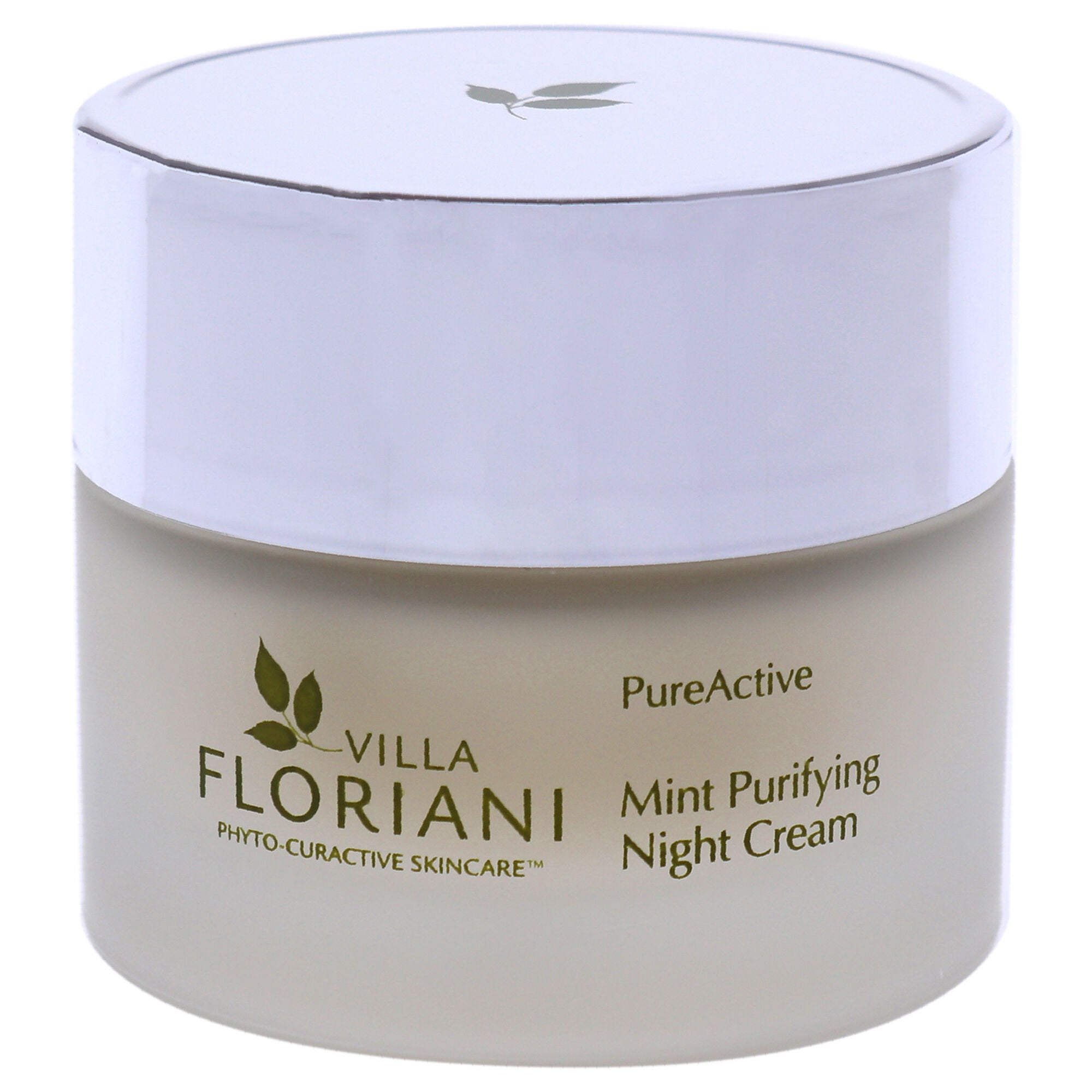 PureActive Purifying Night Cream - Mint by Villa Floriani for Unisex - 1.69 oz Cream, See Description, alternate image number 1