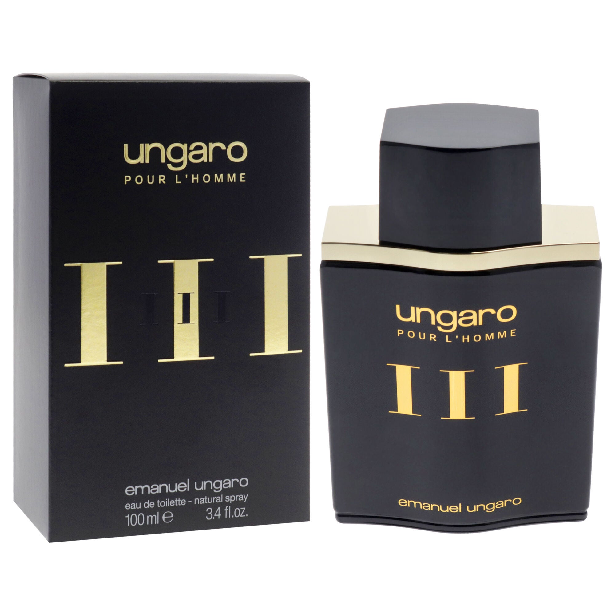 Ungaro III by Emanuel Ungaro for Men - 3.4 oz EDT Spray, See Description, alternate image number 4