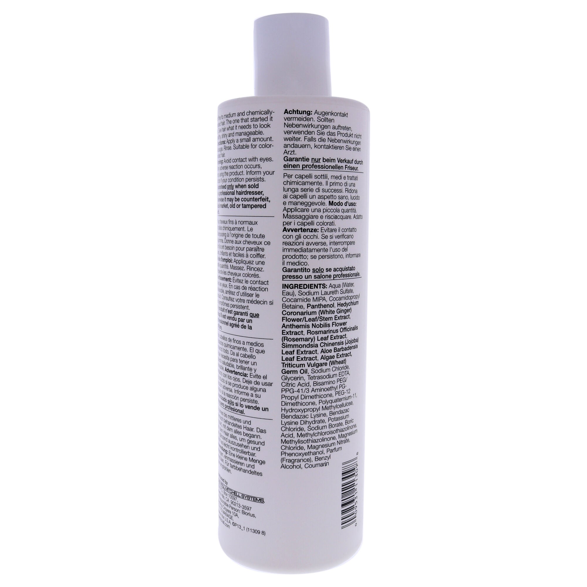 Shampoo One by Paul Mitchell for Unisex - 16.9 oz Shampoo, See Description, alternate image number 1