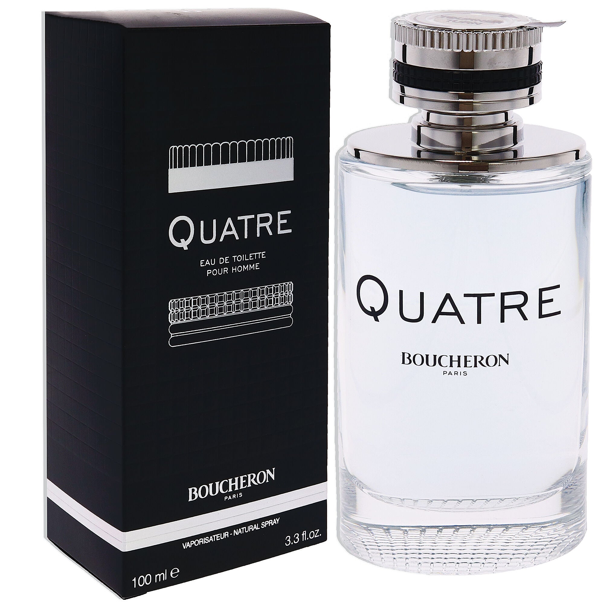 Quatre by Boucheron for Men - 3.3 oz EDT Spray, See Description, alternate image number 2