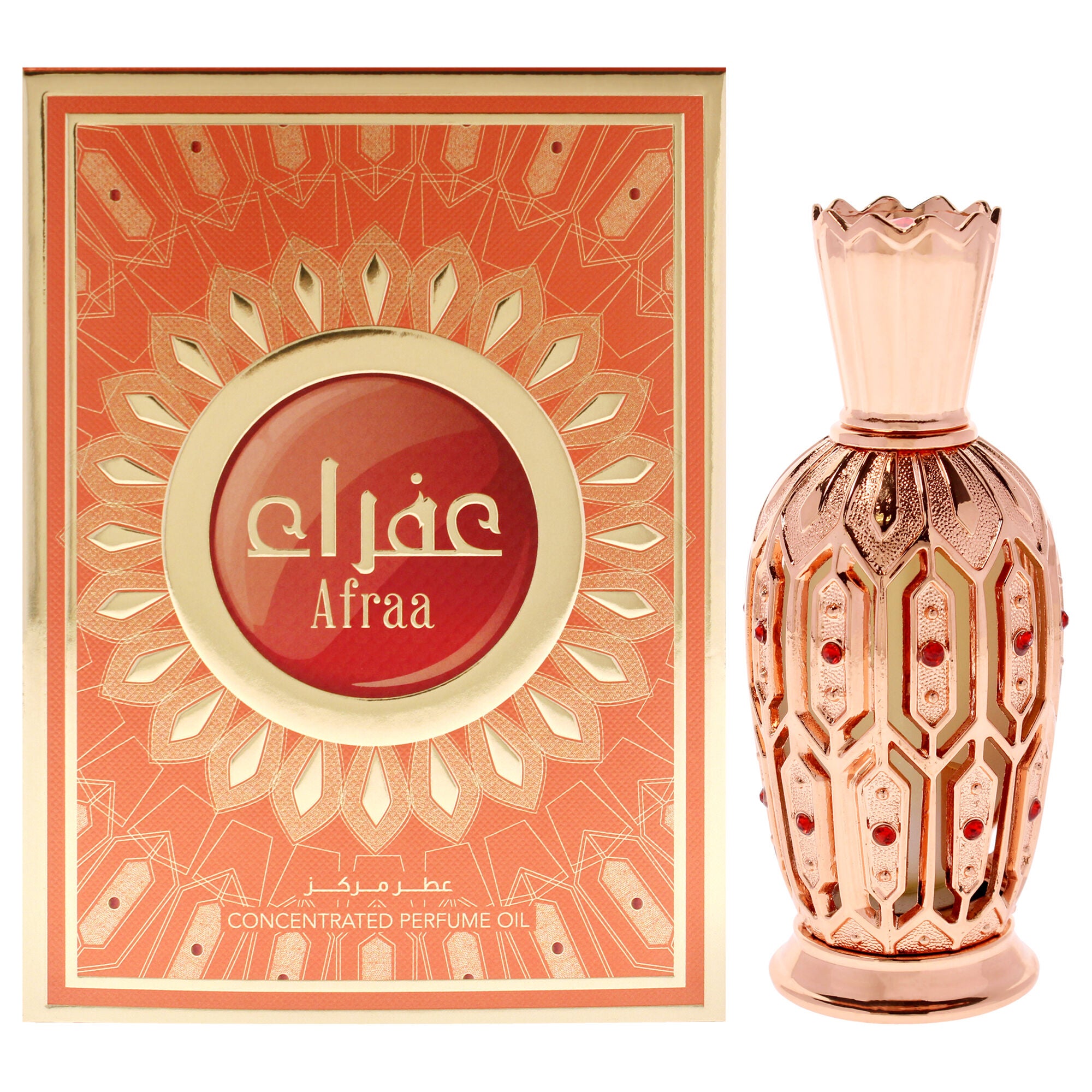 Afraa by Hamidi for Unisex - 0.67 oz Concentrated Perfume Oil, Clear, hi-res image number 0