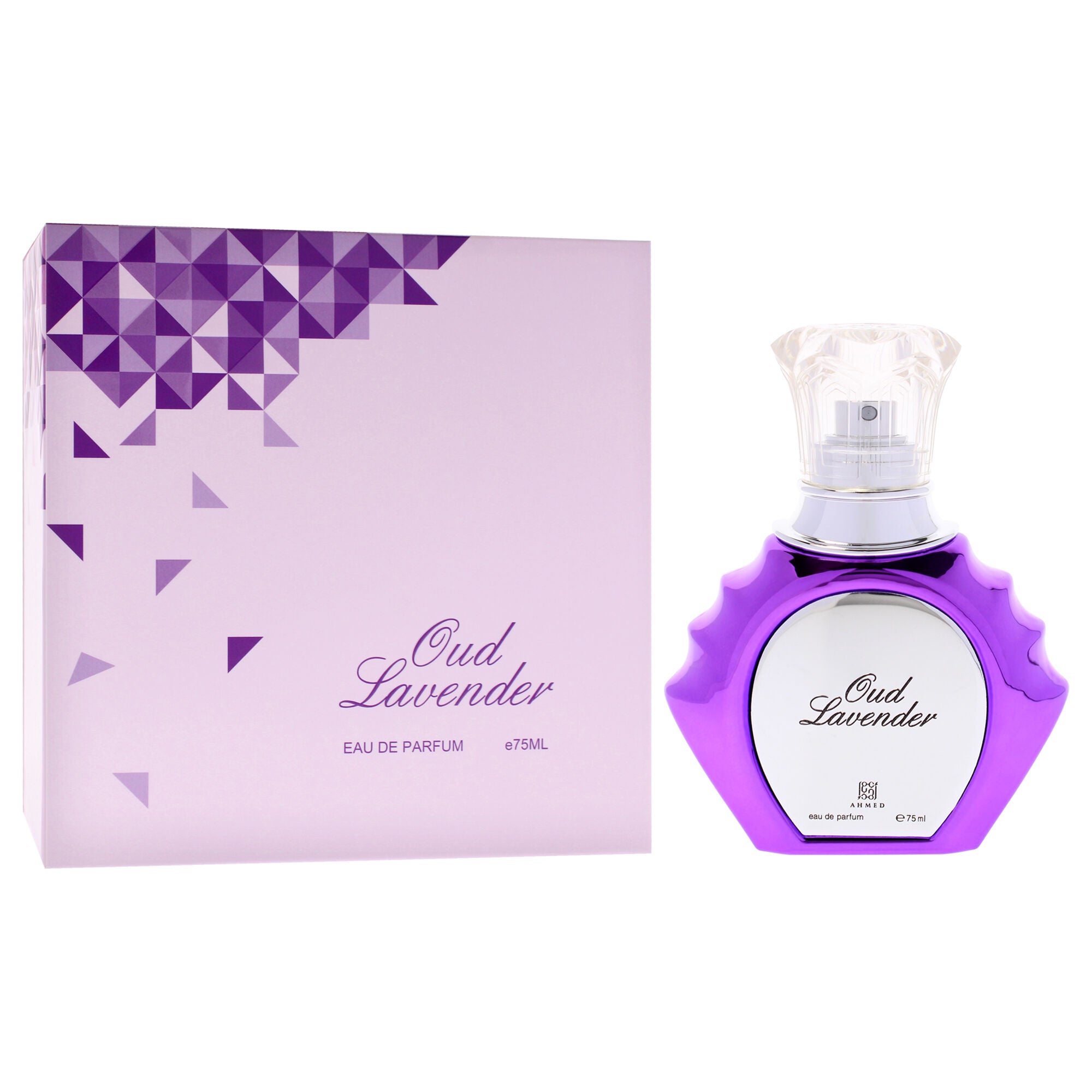 Oud Lavender by Ahmed Al Maghribi for Unisex - 2.53 oz EDP Spray, Clear, alternate image number 2
