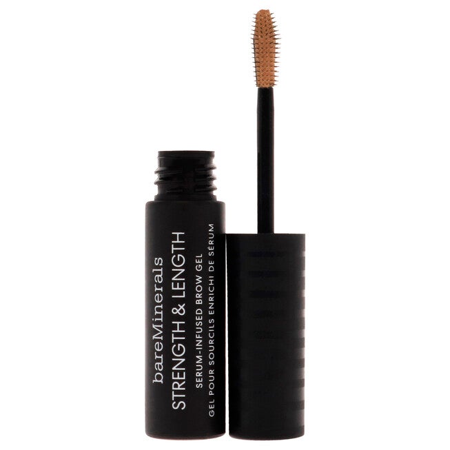 Strength and Length Serum-Infused Brow Gel - Honey by bareMinerals for Women - 0.16 oz Brow Gel, , alternate image number null
