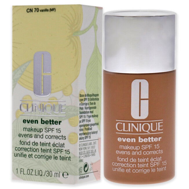 Even Better Makeup SPF 15 - 07 Vanilla (MF-G) - Dry To Combination Oily Skin by Clinique for Women - 1 oz Foundation, , alternate image number 8