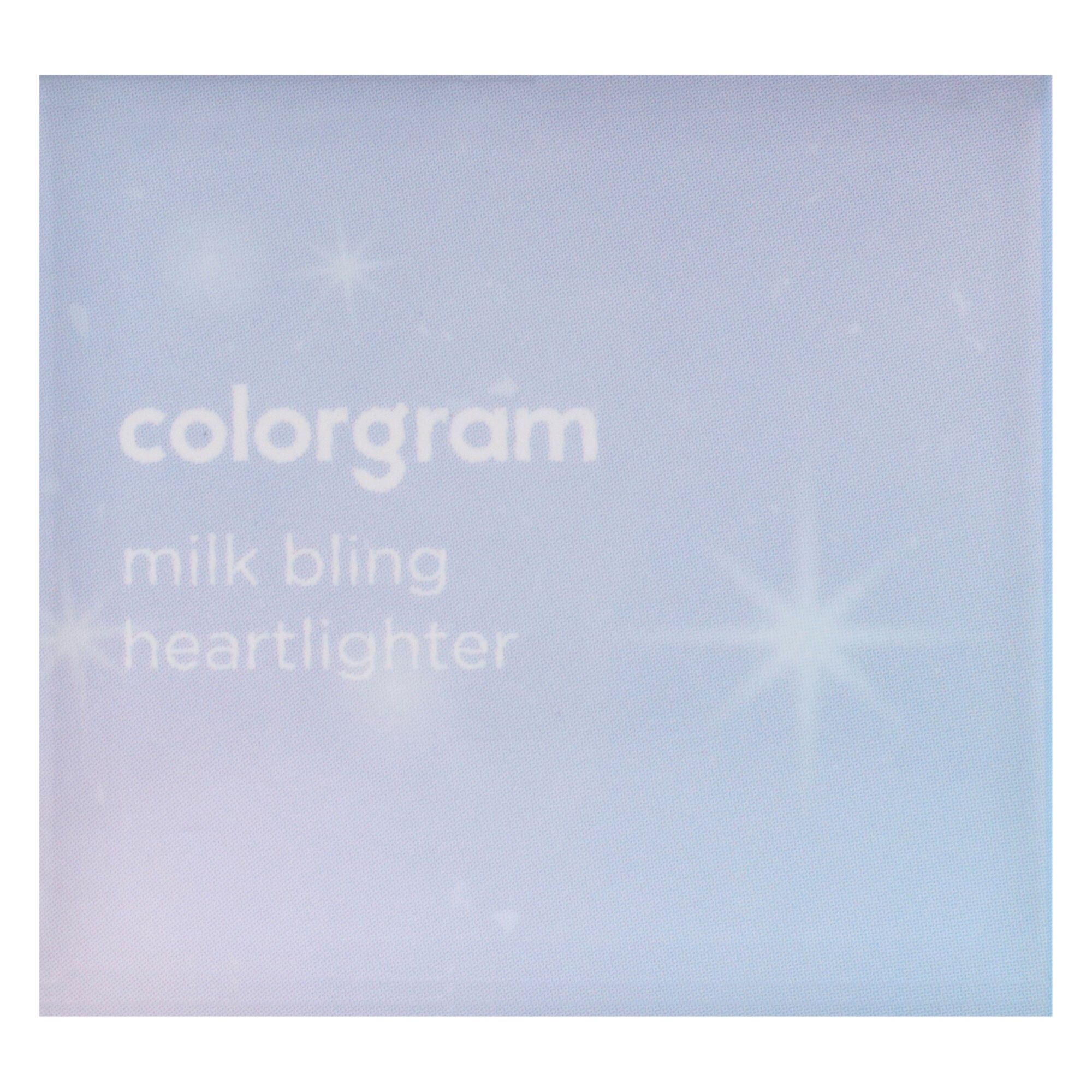 Milk Bling Heartlighter - 06 Bubbles Blue by Colorgram for Women - 0.07 oz Highlighter, Light Blue, alternate image number 4
