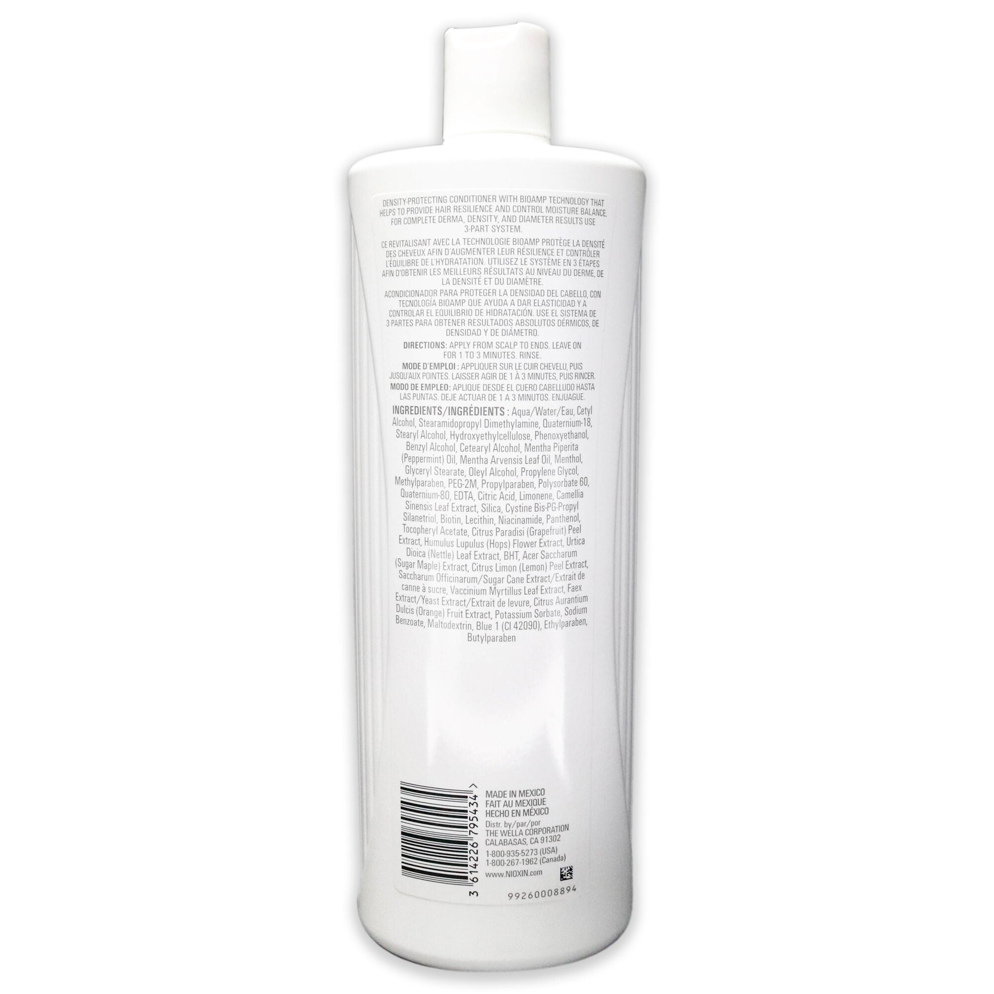 System 1 Scalp Therapy Conditioner by Nioxin for Unisex - 33.8 oz Conditioner, , alternate image number 4