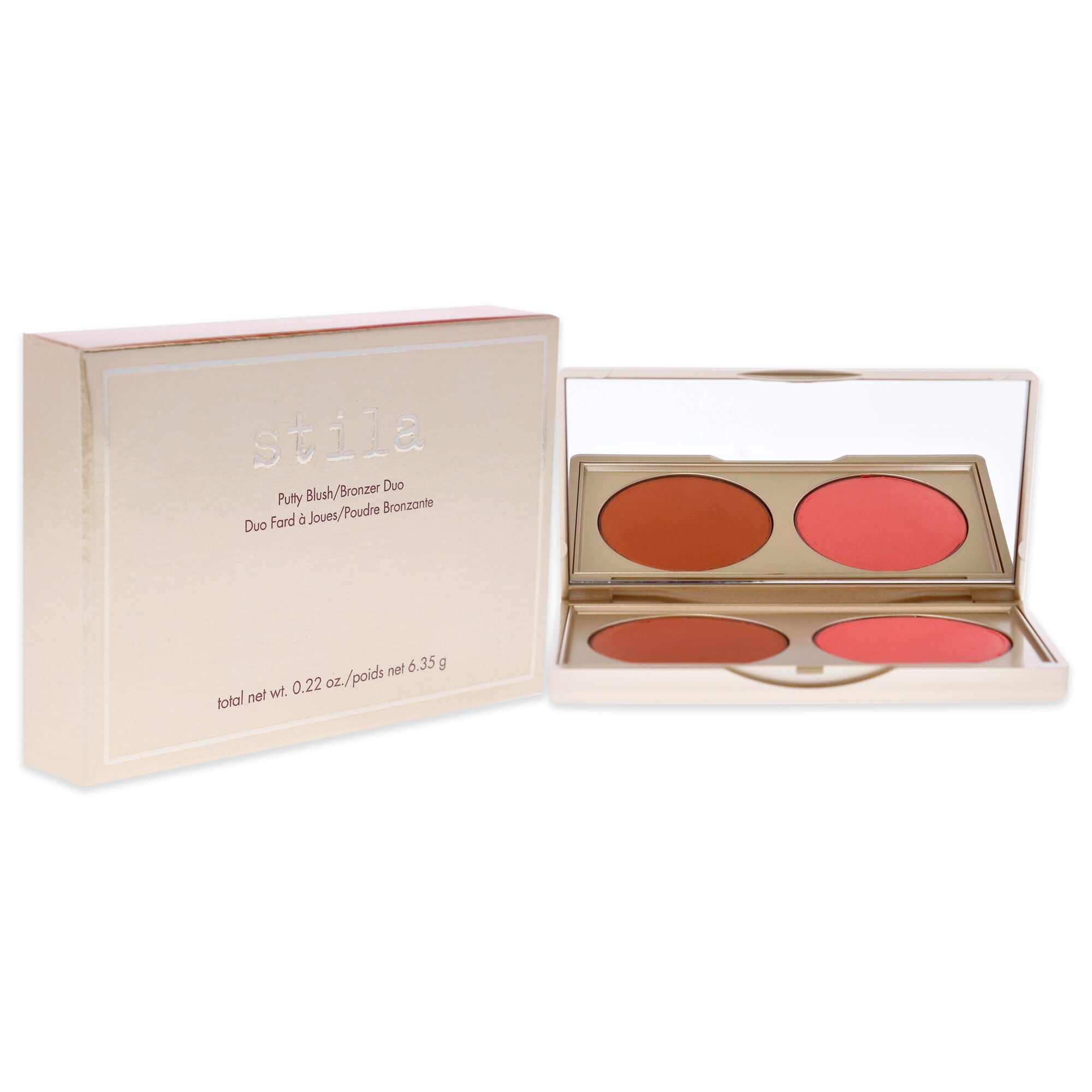 Putty Blush Bronzer Duo - Bronzed Gerbera by Stila for Women - 0.22 oz Makeup, See Description, alternate image number 1