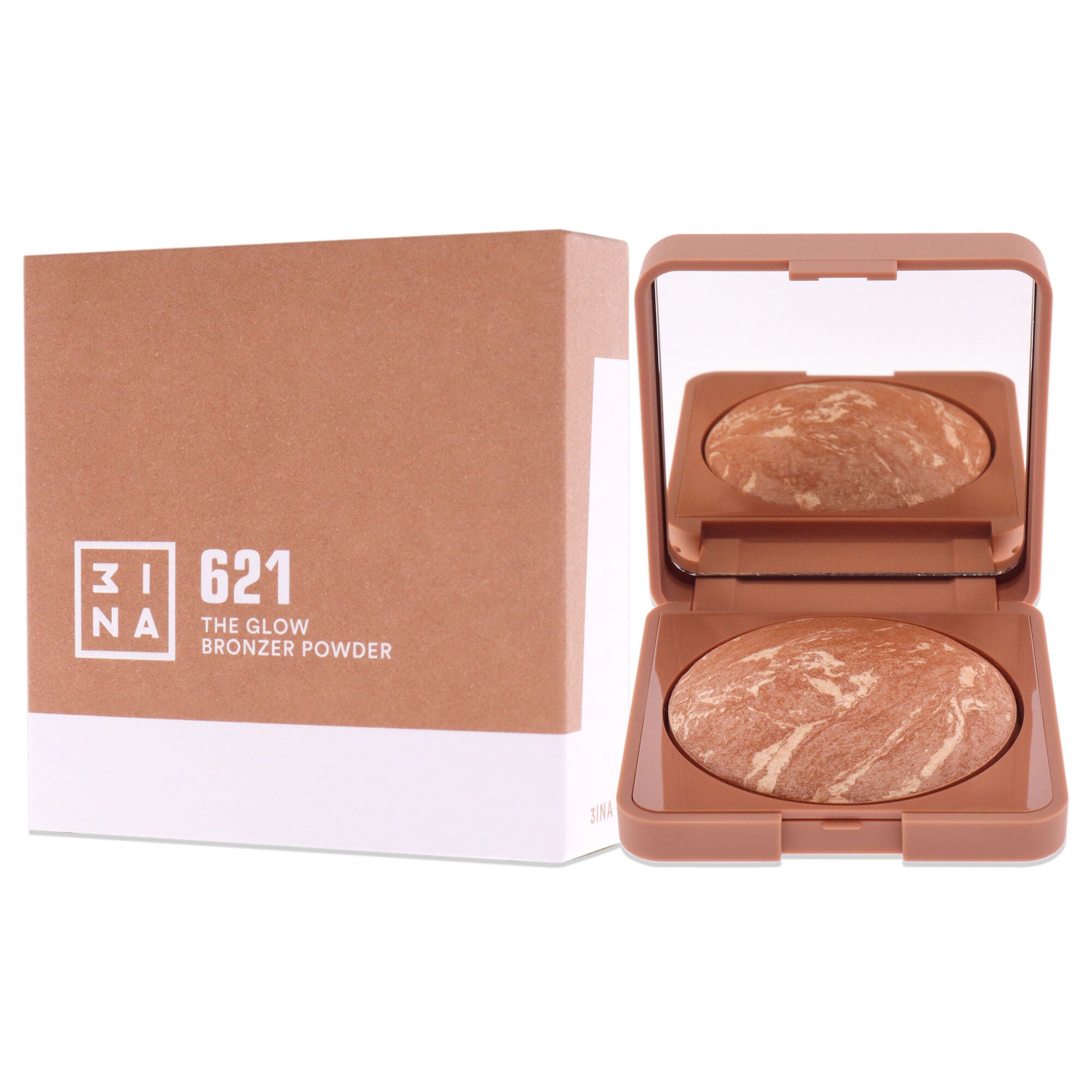The Glow Bronzer Powder - 621 by 3INA for Women - 0.25 oz Bronzer, See Description, alternate image number 3