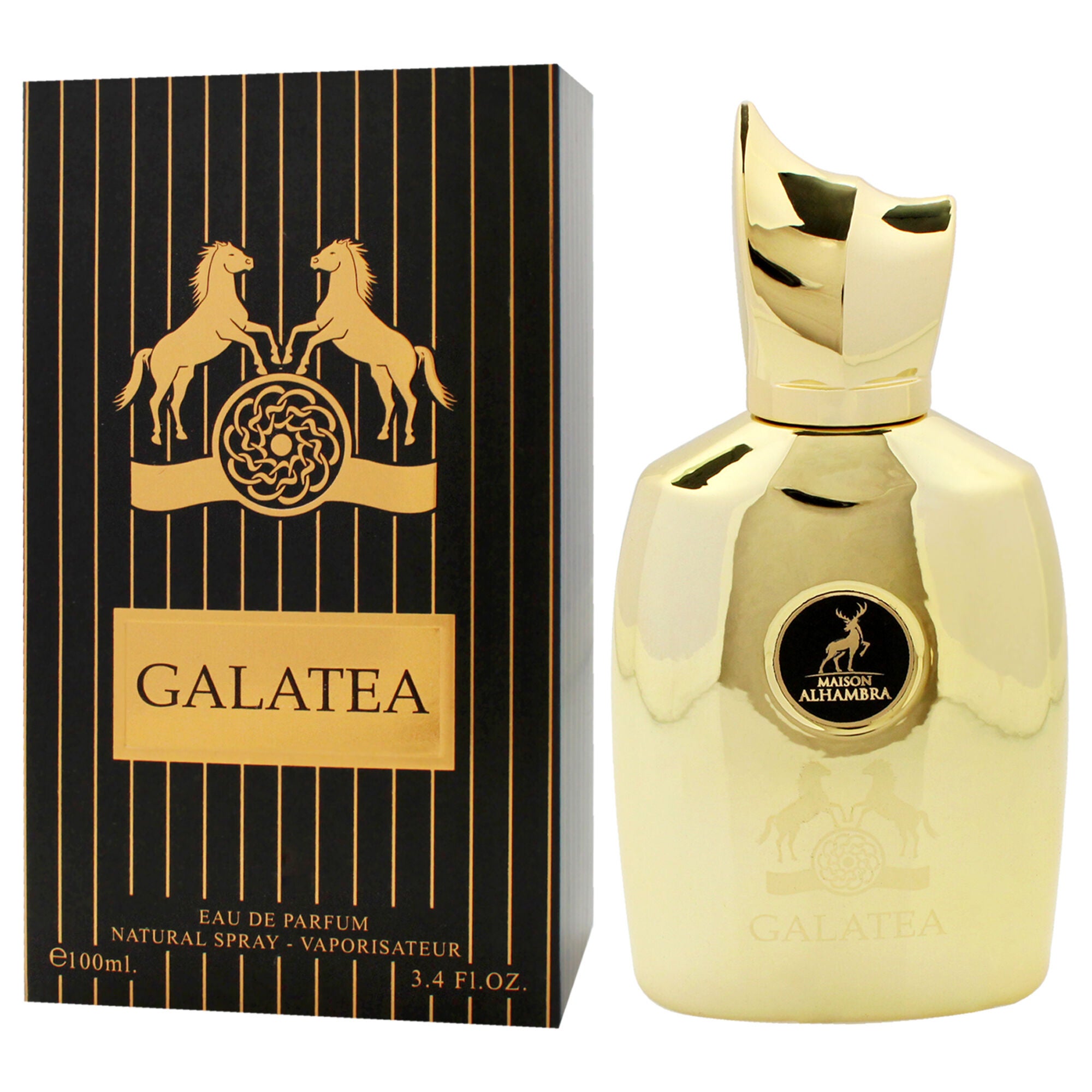 Galatea by Maison Alhambra for Men - 3.4 oz EDP Spray, Clear, alternate image number 3