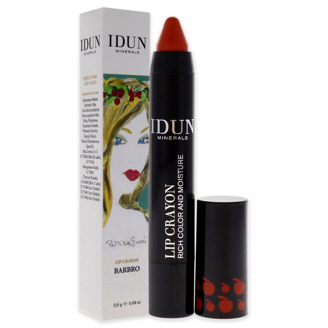 Lip Crayon - 403 Barbro by Idun Minerals for Women - 0.09 oz Lipstick, NA, alternate image number null