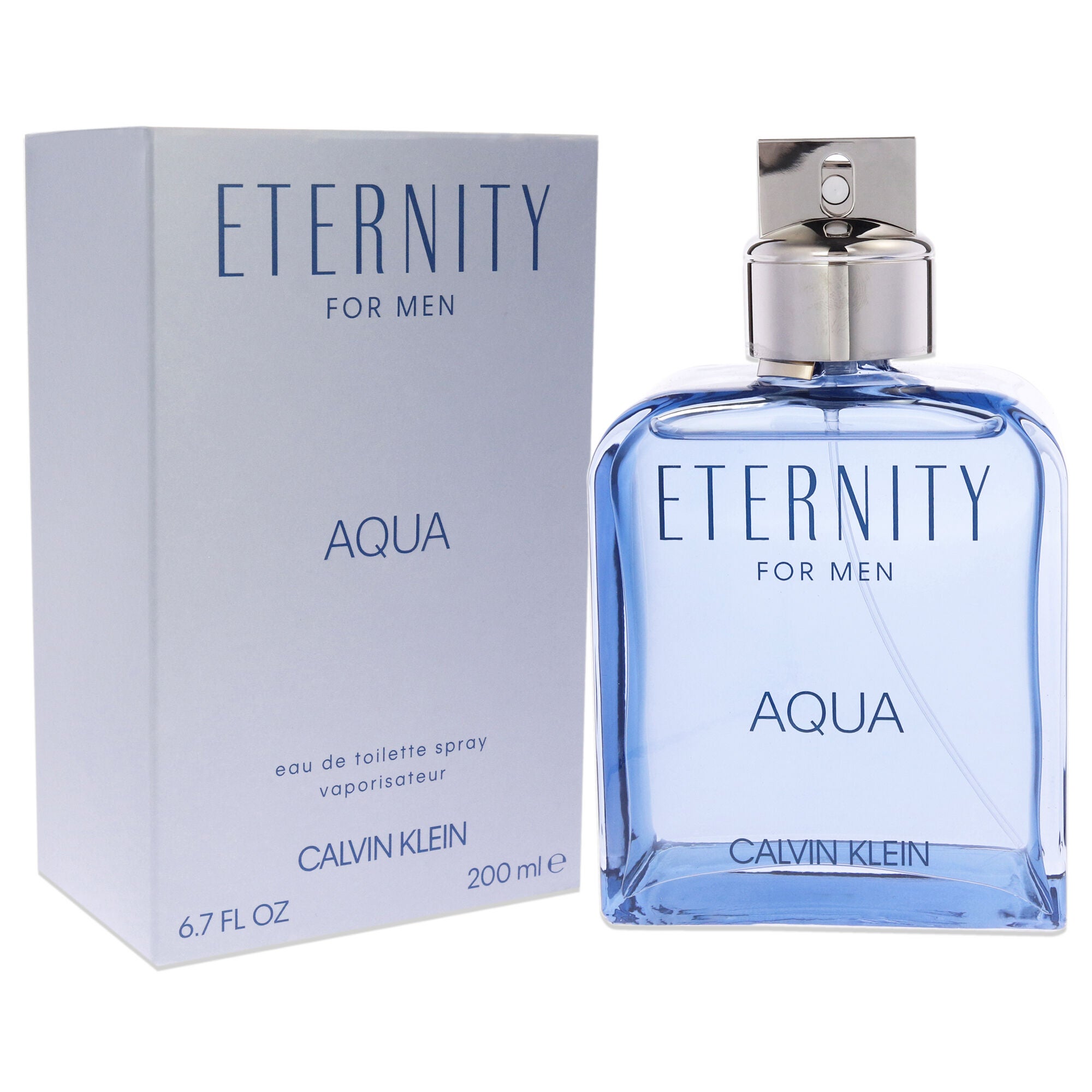 Eternity Aqua by Calvin Klein for Men - 6.7 oz EDT Spray, See Description, alternate image number 2