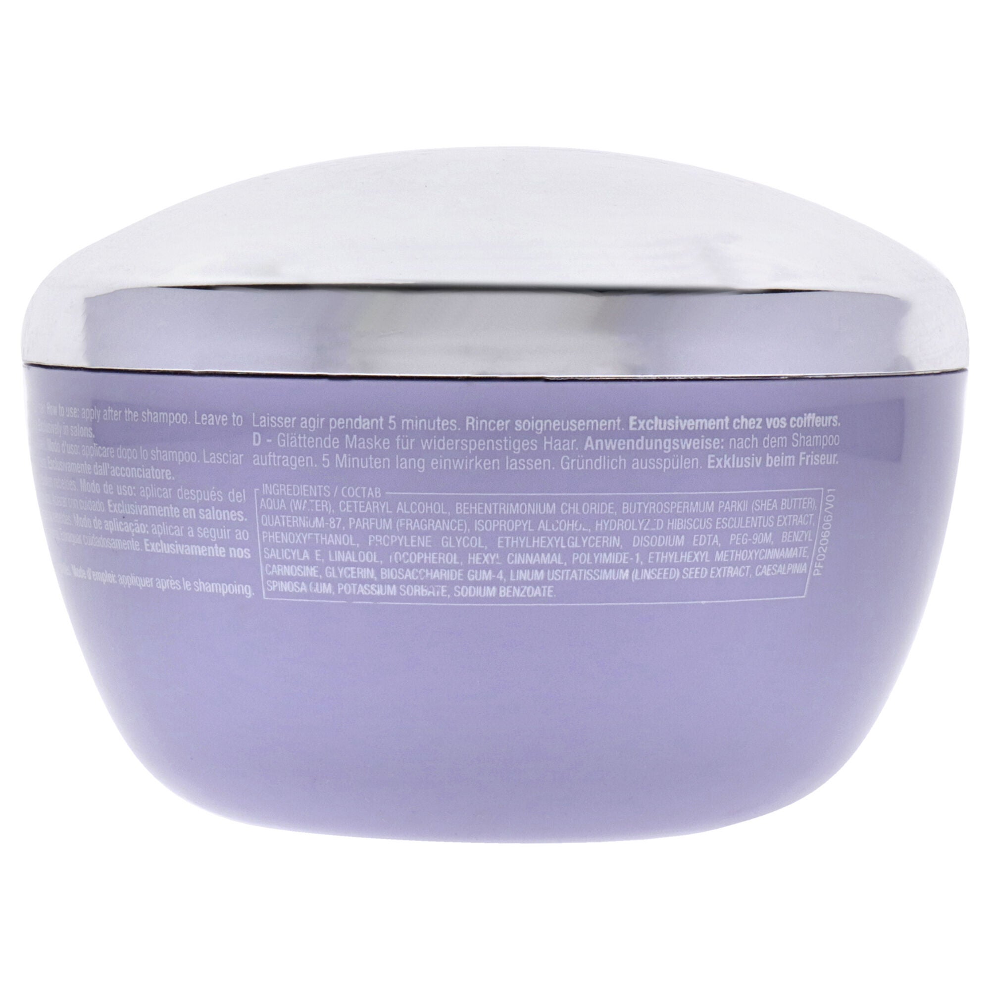 Semi Di Lino Smoothing Mask by Alfaparf Milano for Unisex - 6.76 oz Masque, See Description, alternate image number 2