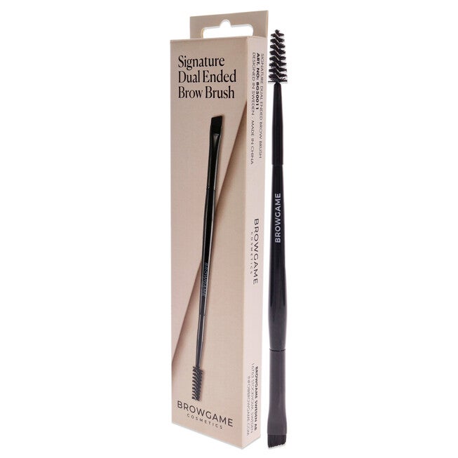 Signature Dual Ended Brow Brush by Browgame for Women - 1 Pc Brush, , alternate image number null