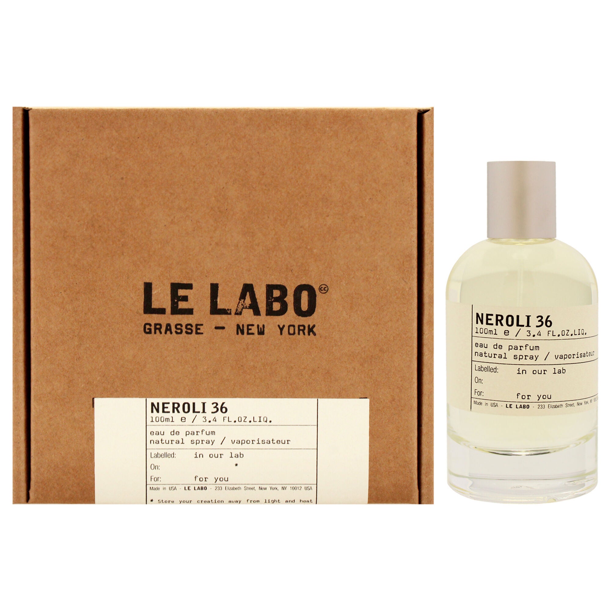 Neroli 36 by Le Labo for Unisex - 3.4 oz EDP Spray, See Description, hi-res image number 0