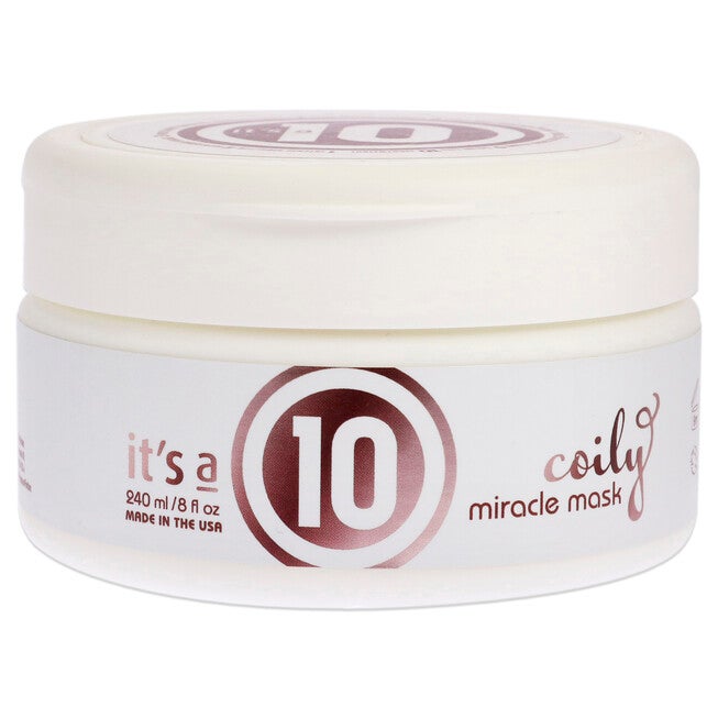 Coily Miracle Mask by Its A 10 for Unisex - 8 oz Masque, , alternate image number 3