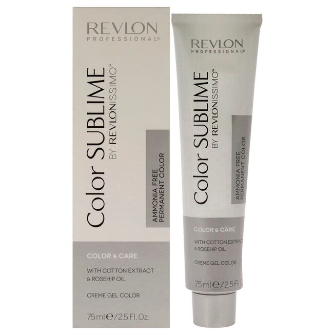 Revlonissimo Color Sublime - 5.4 Light Copper Brown by Revlon for Unisex - 2.5 oz Hair Color, NA, hi-res image number null