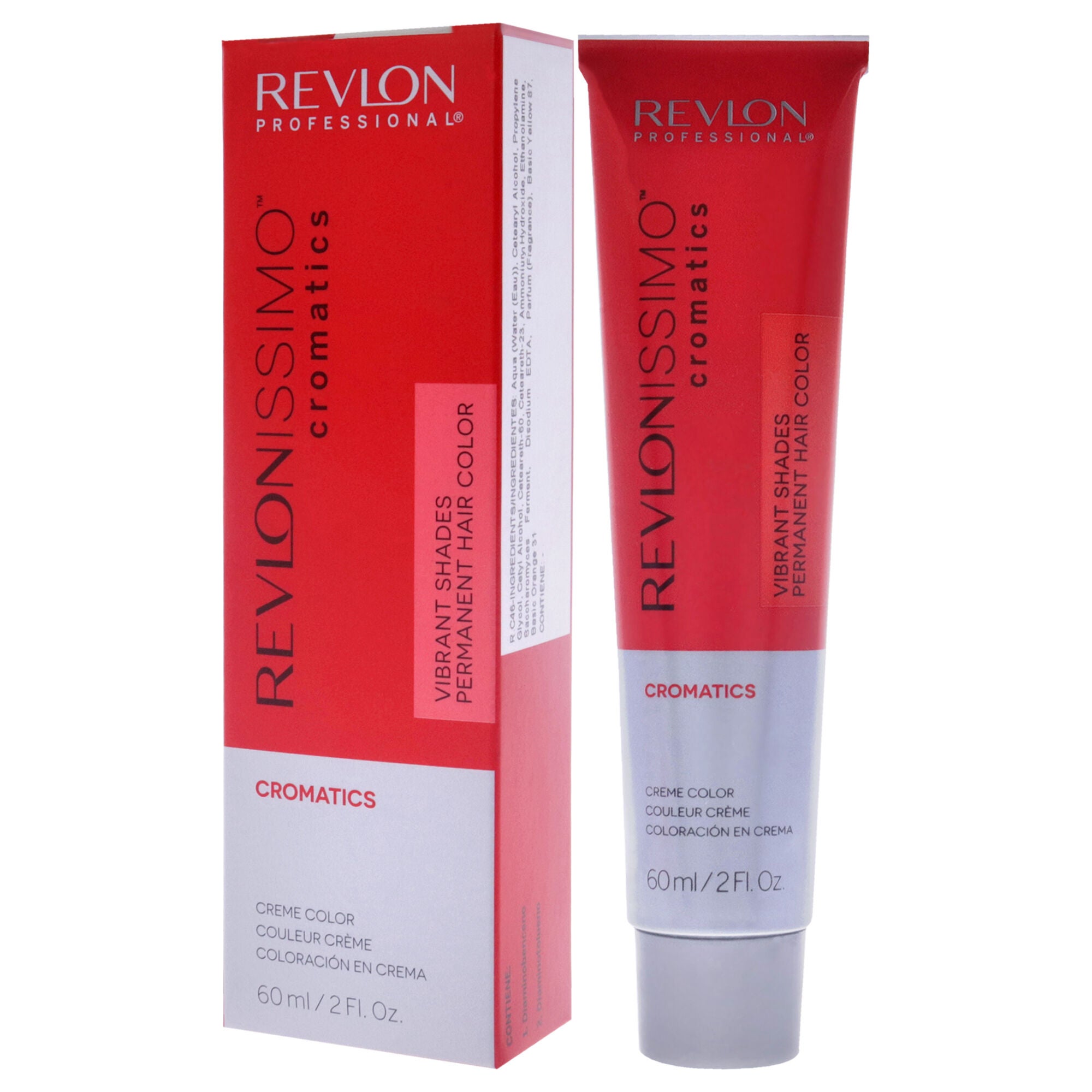 Revlonissimo Cromatics - C46 Tangerine Red by Revlon for Unisex - 2 oz Hair Color, See Description, alternate image number 3