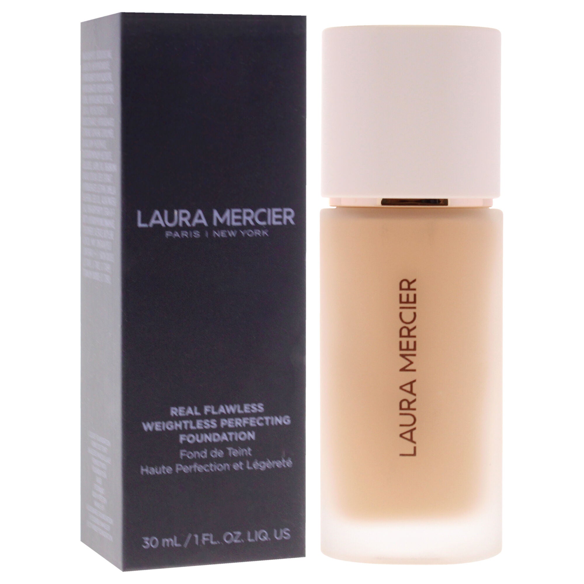 Real Flawless Weightless Perfecting Foundation - 3C1 Dune by Laura Mercier for Women - 1 oz Foundation, Brown, alternate image number 2