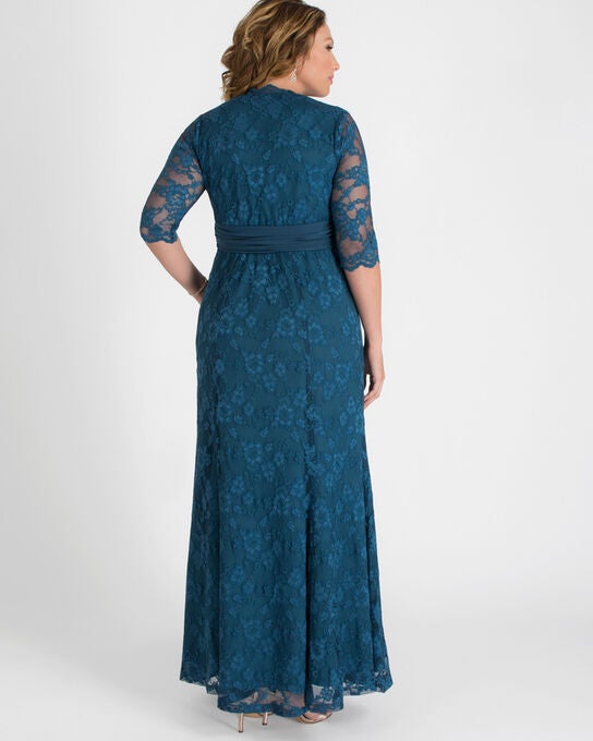 Screen Siren Lace Evening Gown, , alternate image number null
