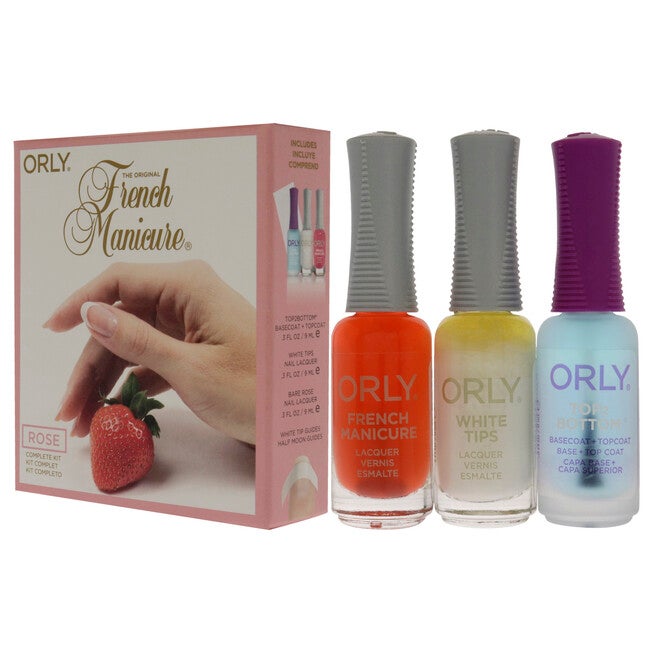 The Original French Manicure Kit Rose by Orly for Women - 4 Pc Kit, NA, alternate image number null