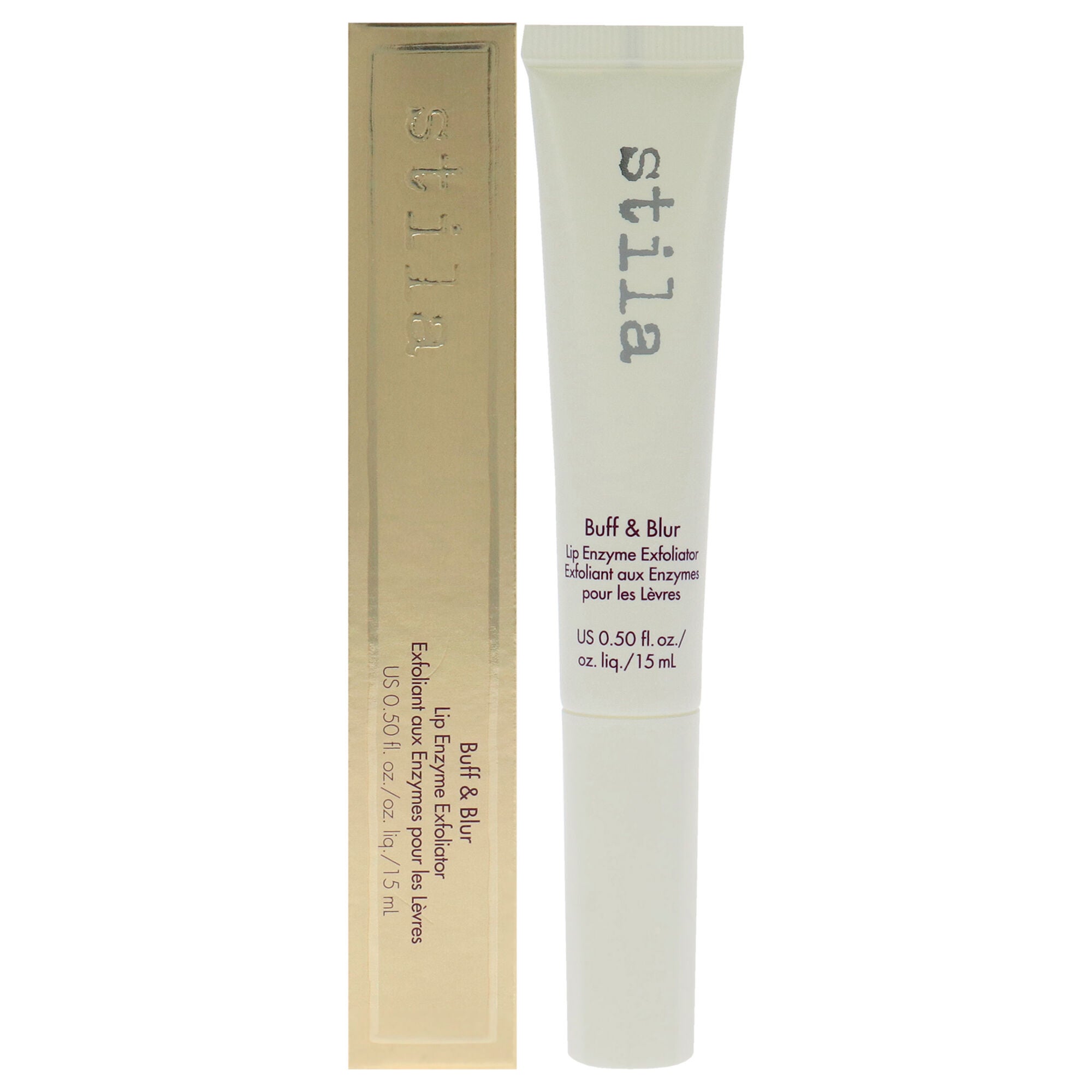 Buff and Blur Lip Enzyme Exfoliator by Stila for Women - 0.5 oz Exfoliator, See Description, hi-res image number 0