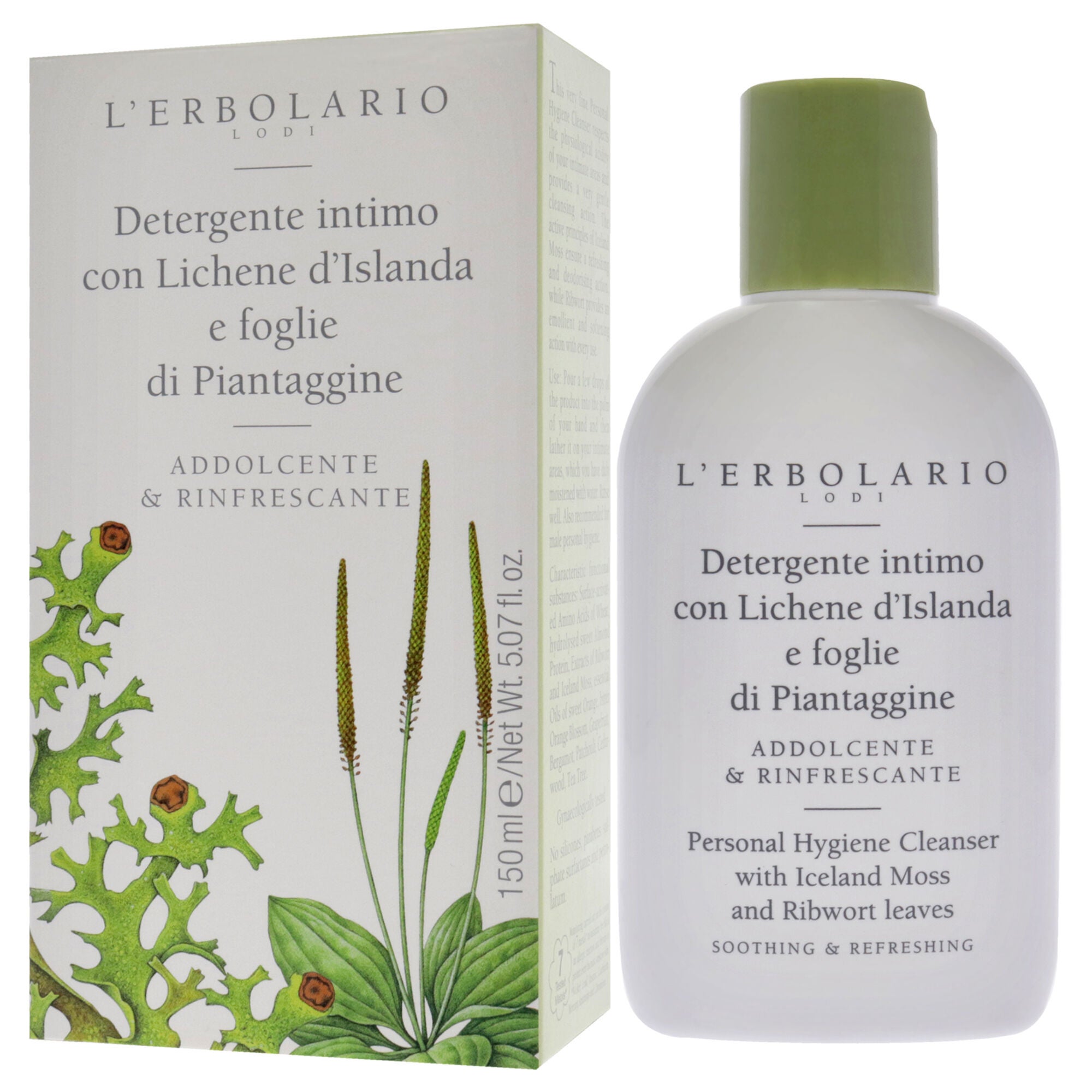 Personal Hygiene Cleanser by LErbolario for Unisex - 5.07 oz Cleanser, See Description, alternate image number 2