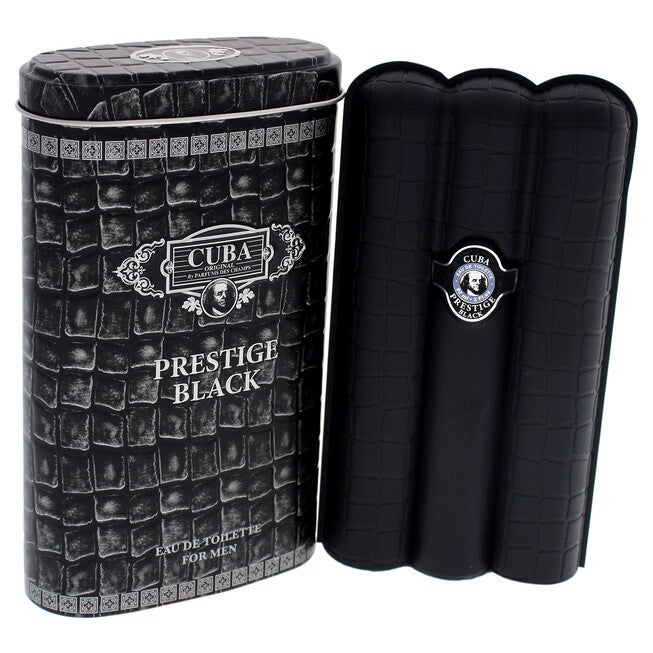 Cuba Prestige Black by Cuba for Men - 3 oz EDT Spray, , alternate image number null