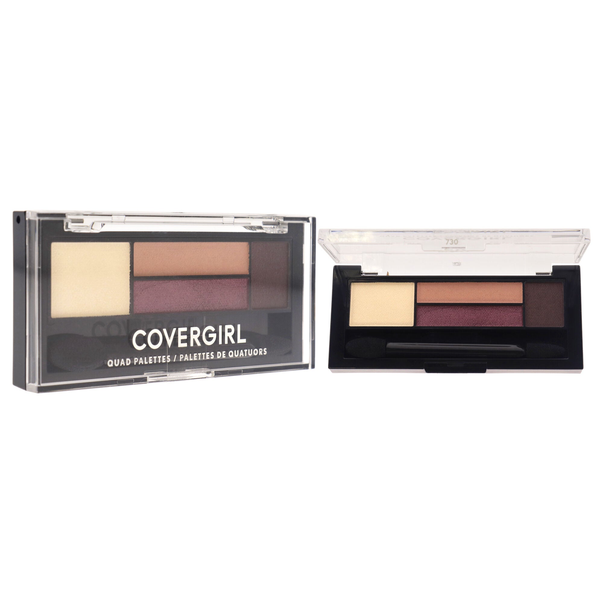 Eye Shadow Quad Palette - 730 Cherry Soda by CoverGirl for Women - 0.6 oz Eye Shadow, See Description, alternate image number 2