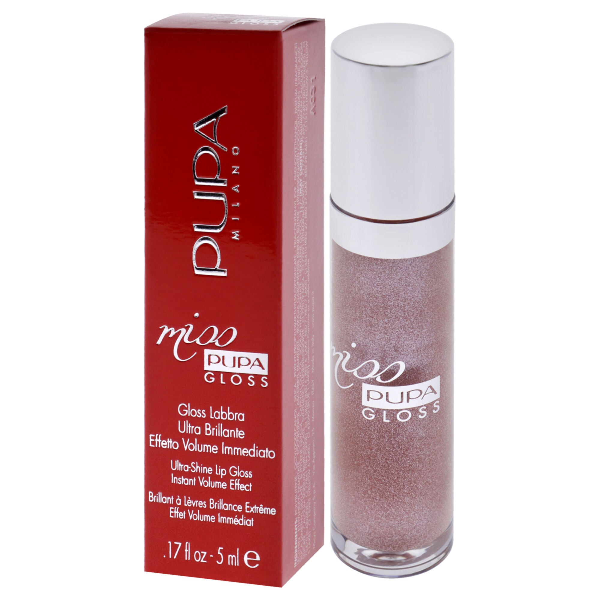 Miss Pupa Gloss Ultra-Shine Lip Gloss - 104 Enchanted Moment by Pupa Milano for Women - 0.17 oz Lip Gloss, See Description, alternate image number 3