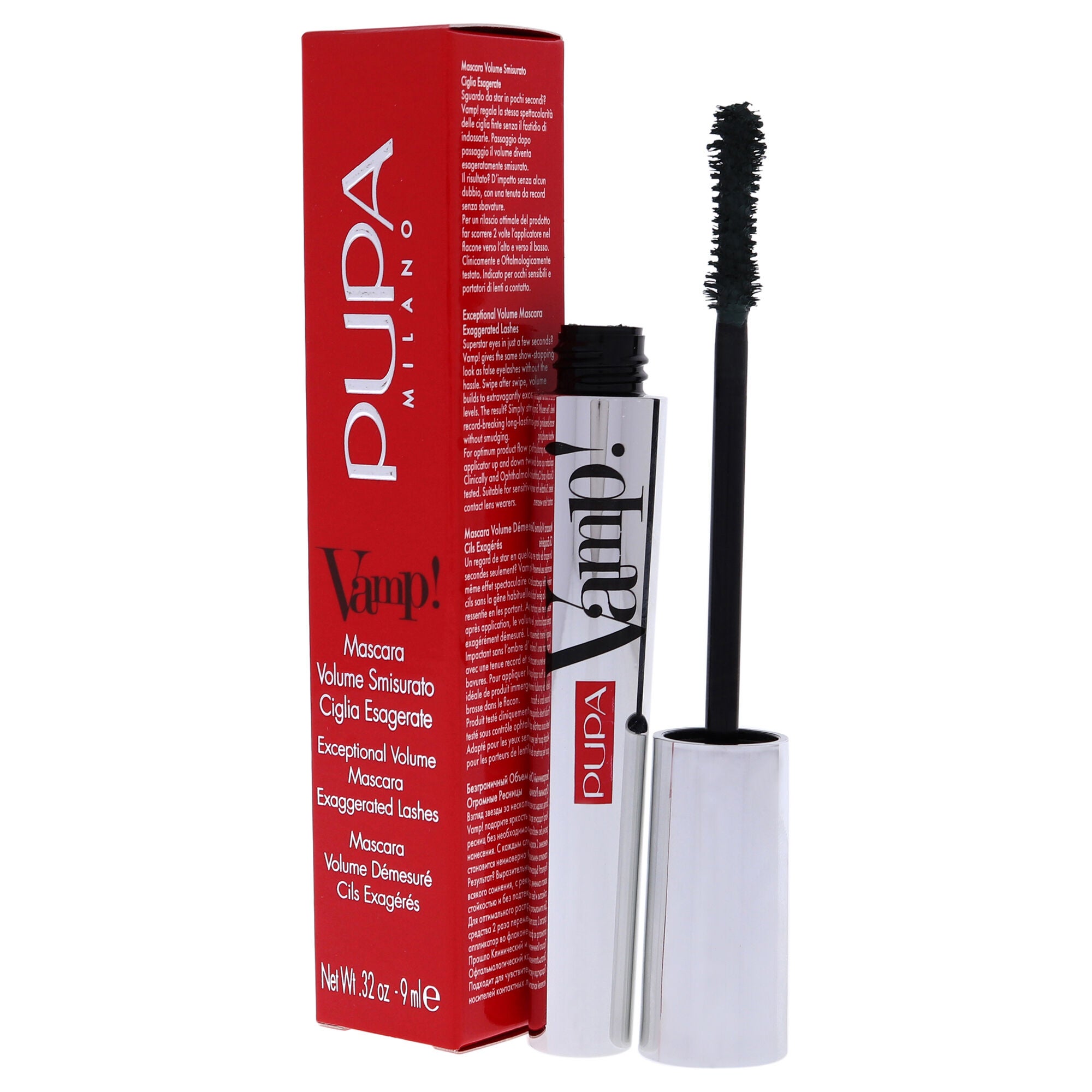 Vamp! Mascara - 504 Military Green by Pupa Milano for Women - 0.32 oz Mascara, , alternate image number 7