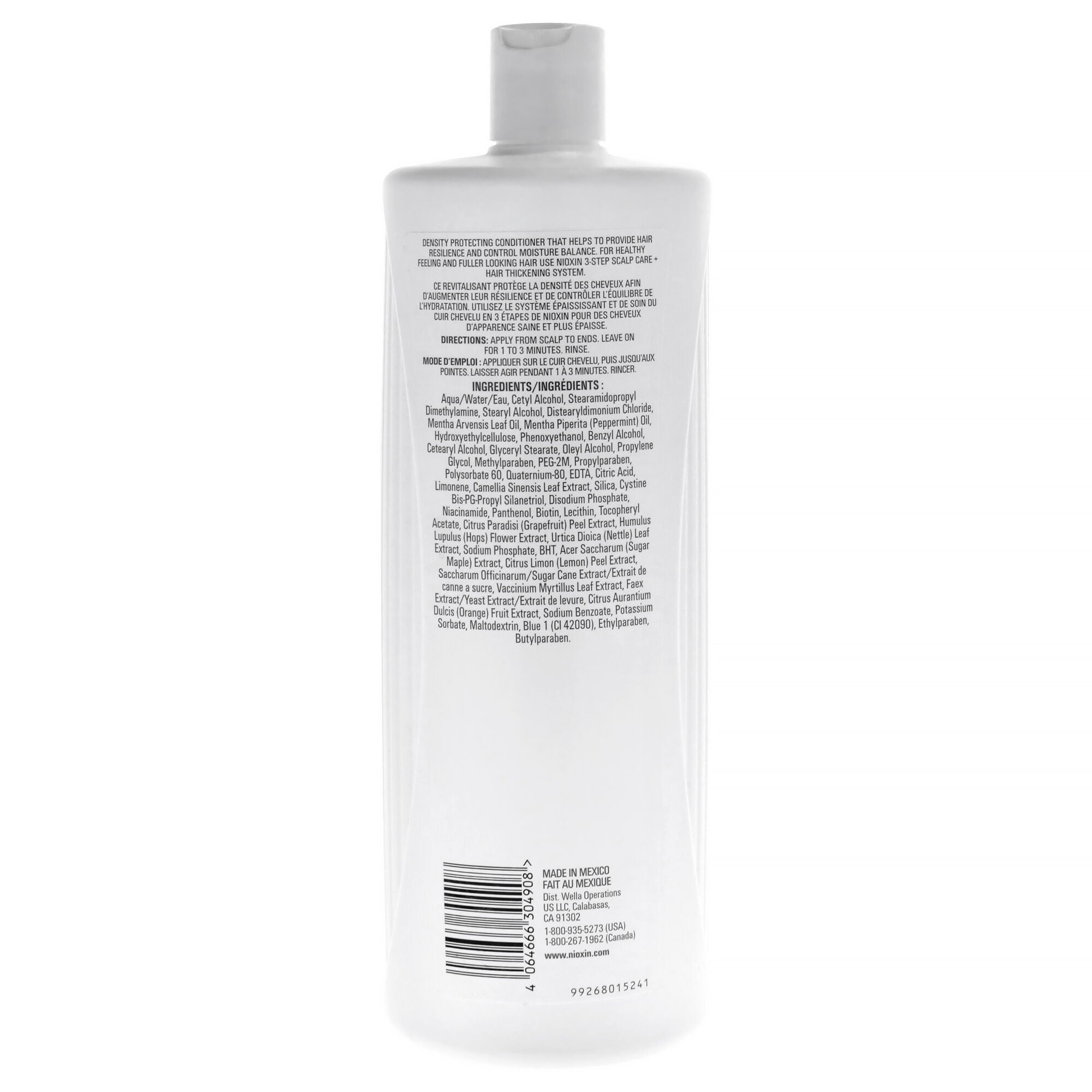 System 1 Scalp Therapy Conditioner by Nioxin for Unisex - 33.8 oz Conditioner, See Description, alternate image number 3
