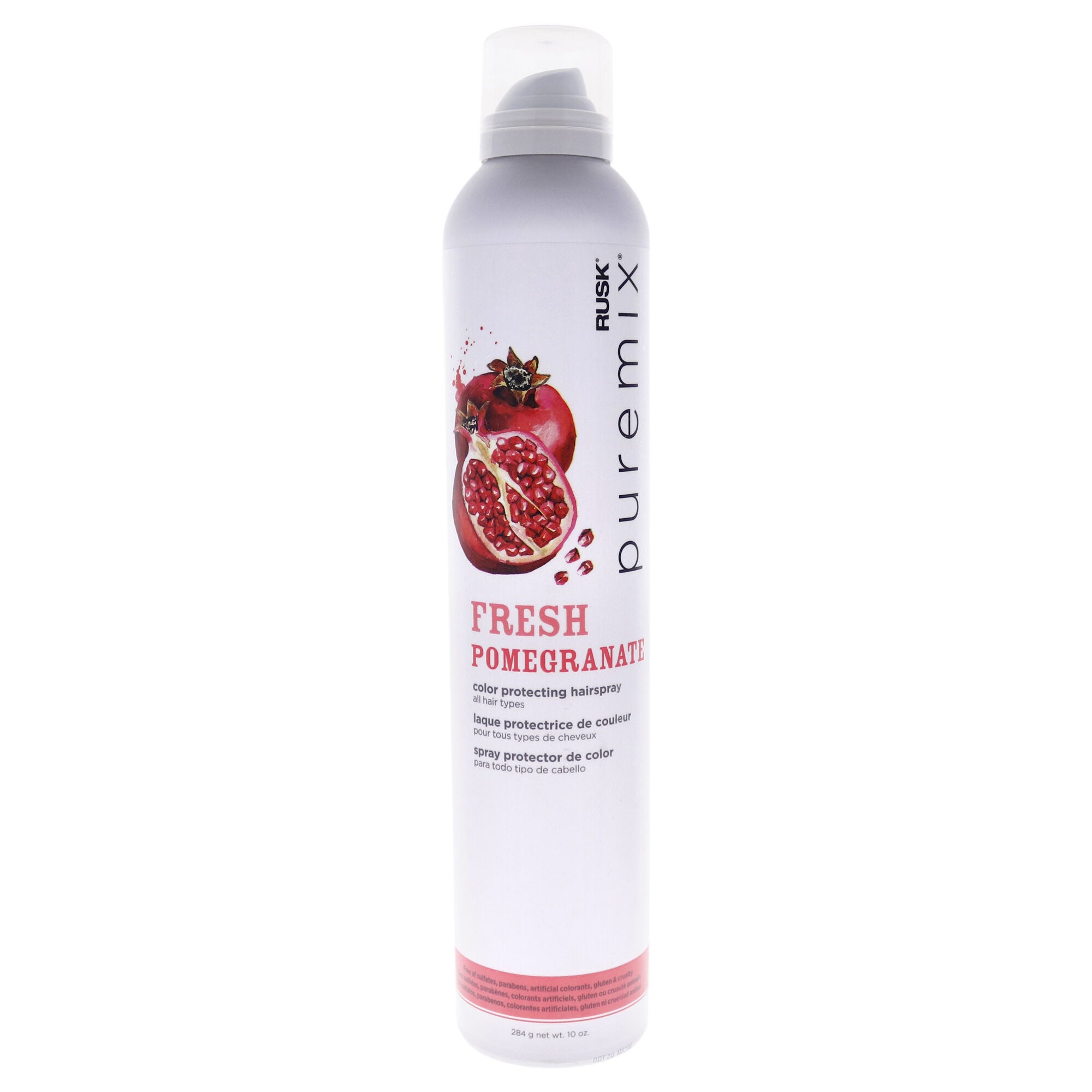 Puremix Fresh Pomegranate Color Protecting Hairspray by Rusk for Unisex - 10 oz Hair Spray, , alternate image number 3