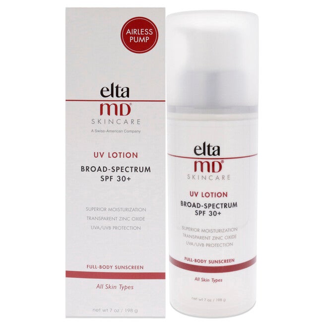UV Lotion Broad-Spectrum SPF 30 by EltaMD for Unisex - 7 oz Sunscreen, NA, hi-res image number null