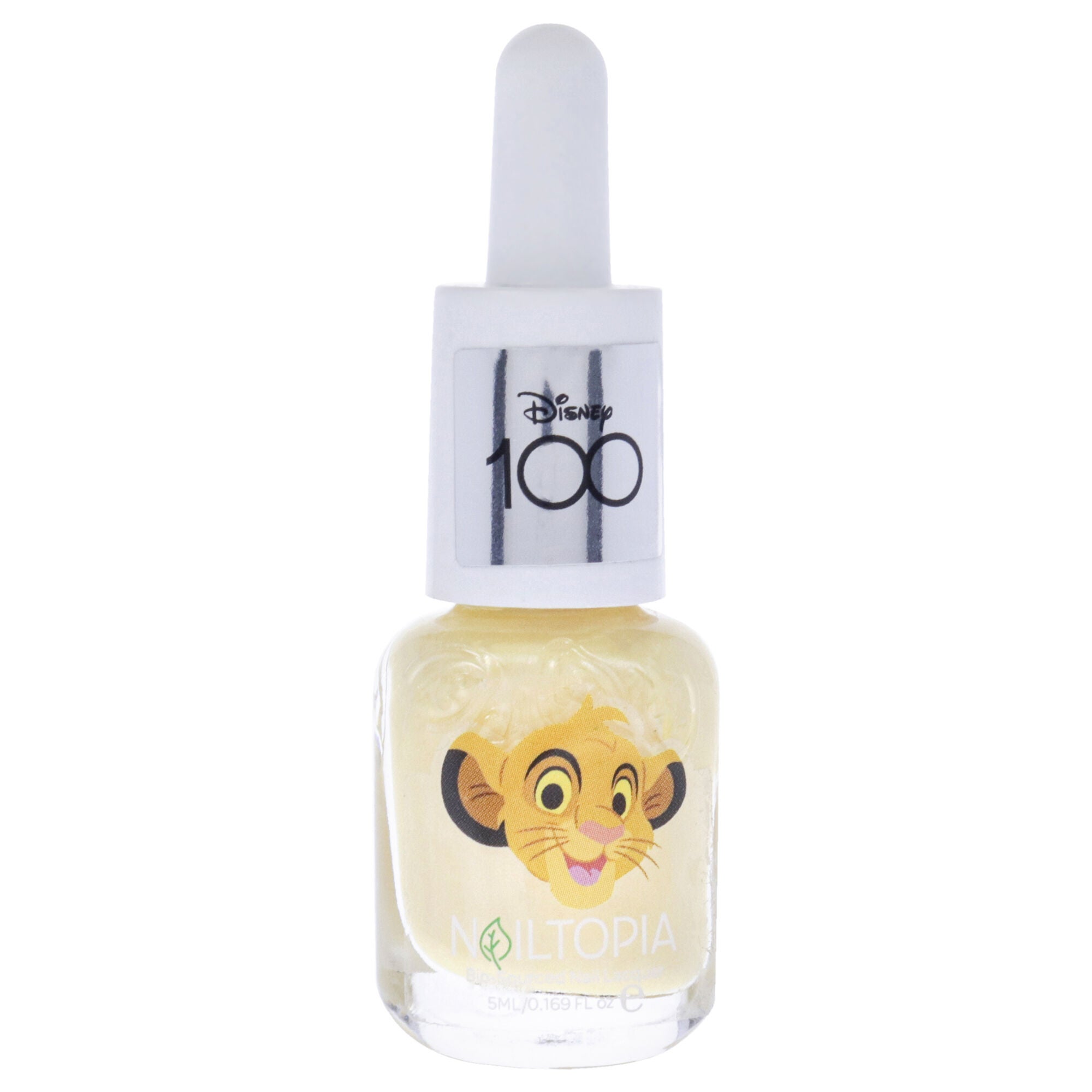 Bio-Sourced Chip Free Nail Lacquer Disney Collection Simba - Yellow Metallic by Nailtopia for Women - 0.169 oz Nail Polish, See Description, hi-res image number 0