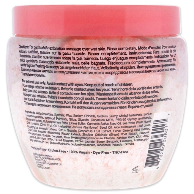Fresh Fusions Pink Pomelo and Himalayan Sea Salt Herbal Body Scrub by Hempz for Unisex - 7 oz Scrub, NA, alternate image number null