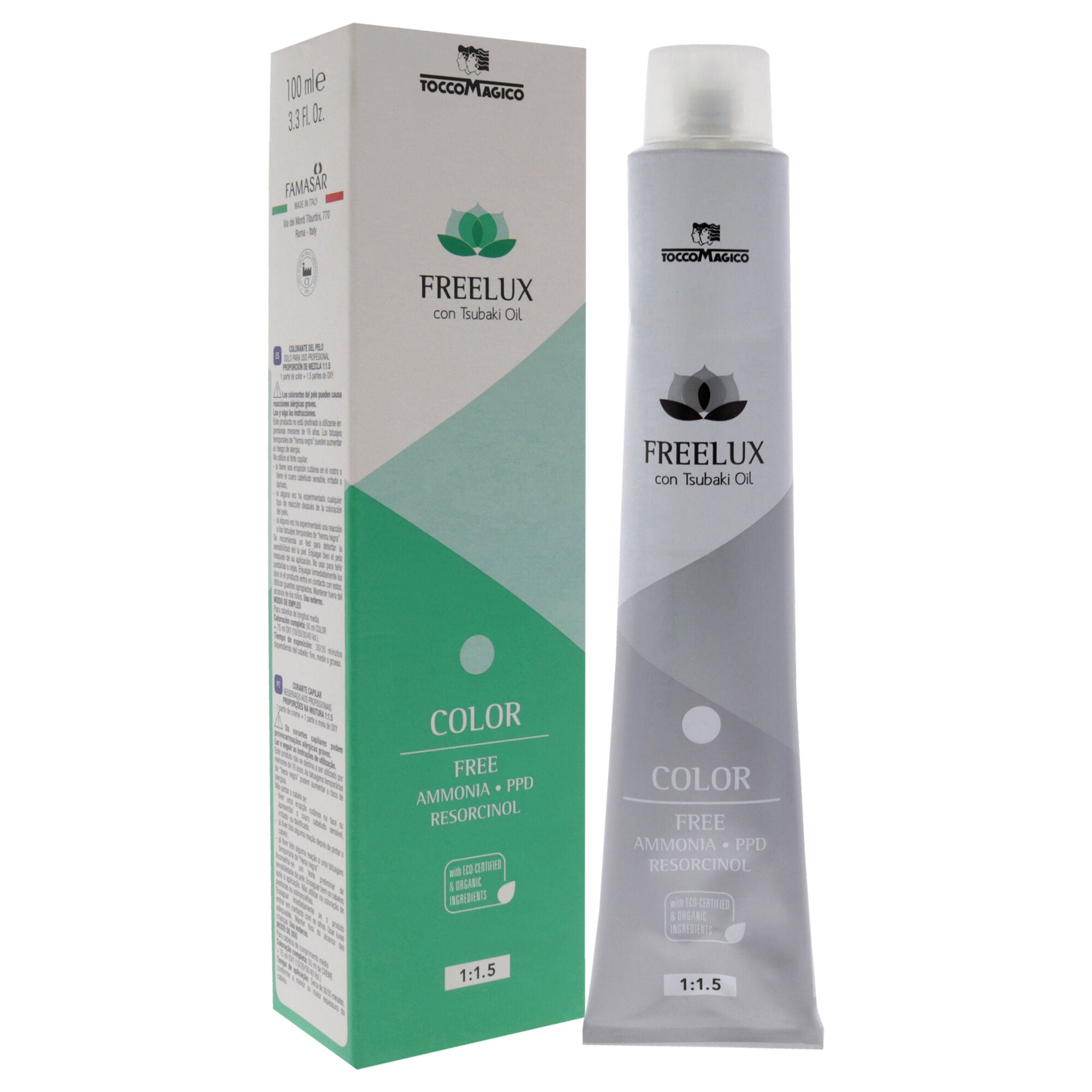 Freelux Permanet Hair Color - 6.04 Tabacco by Tocco Magico for Unisex - 3.38 oz Hair Color, , alternate image number 7