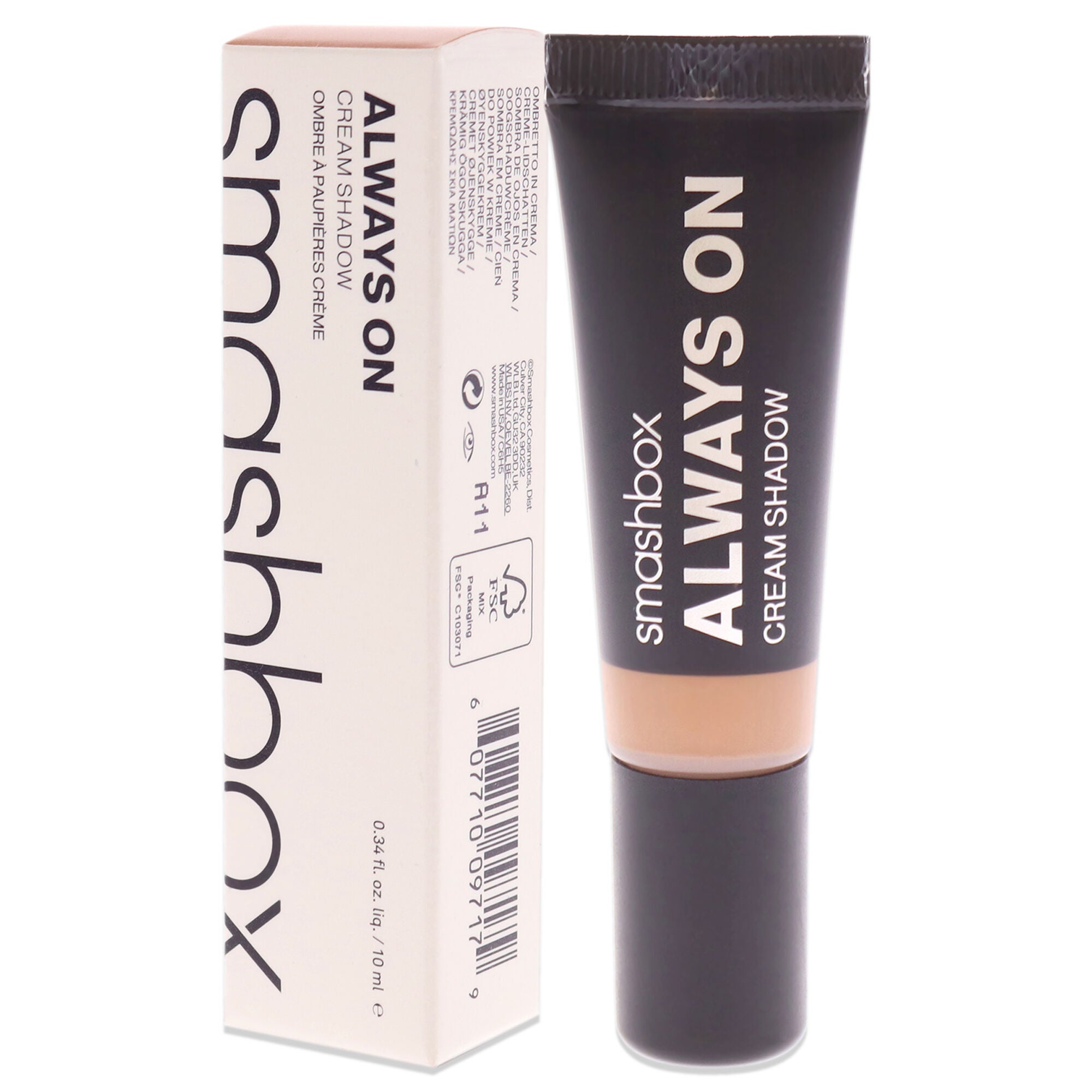 Always On Cream Eyeshadow - Amber by SmashBox for Women - 0.34 oz Eye Shadow, , alternate image number 8