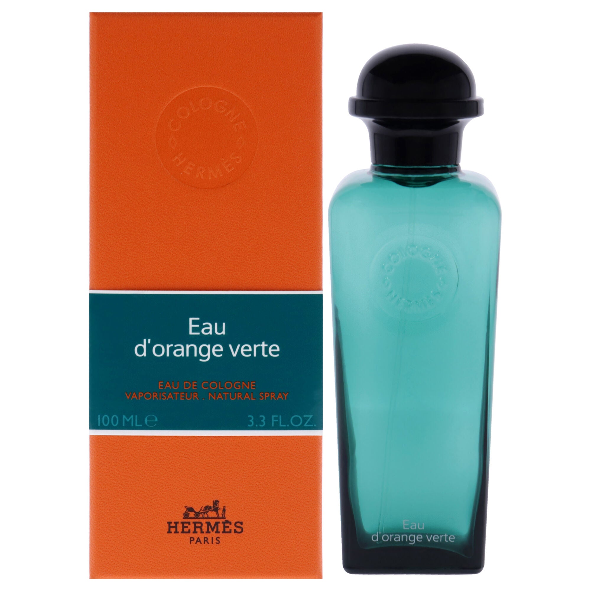 Eau DOrange Verte by Hermes for Unisex - 3.3 oz EDC Spray, See Description, hi-res image number 0