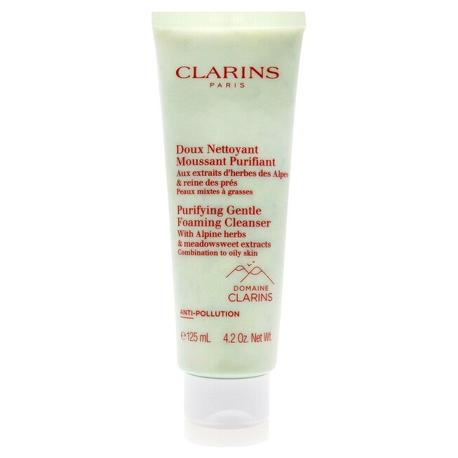 Purifying Gentle Foaming Cleanser by Clarins for Unisex - 4.2 oz Cleanser, NA, hi-res image number null