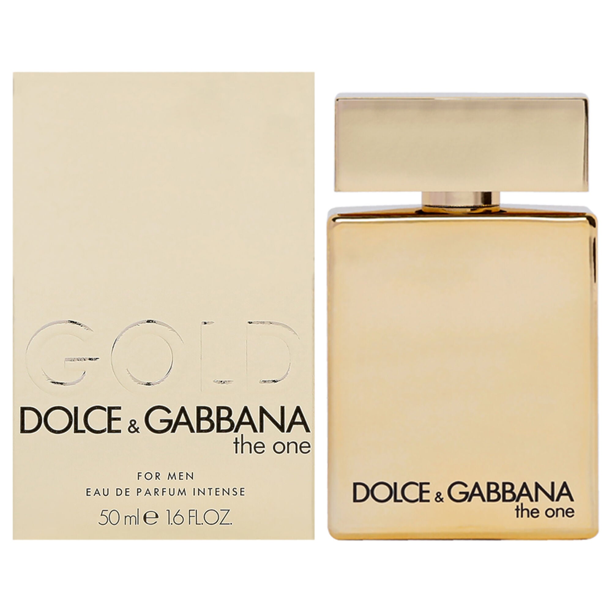 The One Gold Intense by Dolce and Gabbana for Men - 1.6 oz EDP Intense Spray, See Description, hi-res image number 0